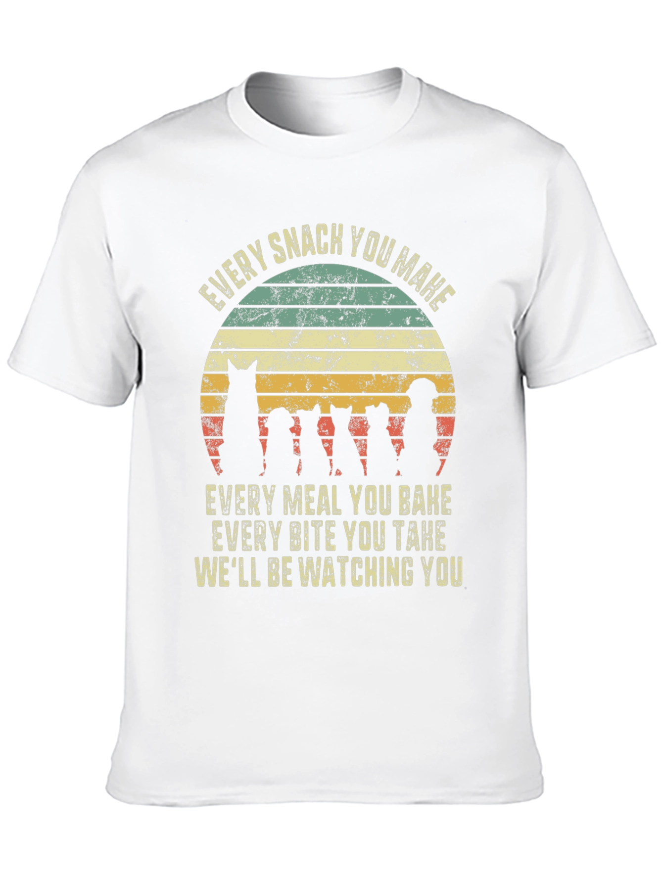 Black Every Snack You Make Graphic Tee view 10