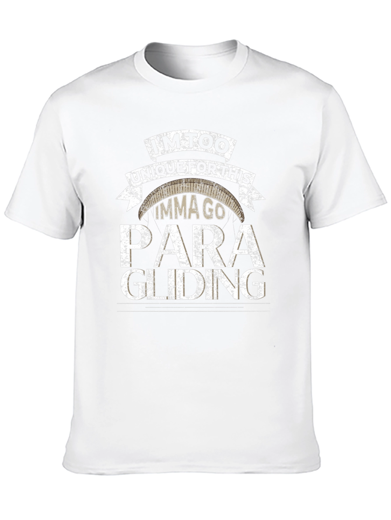 Paragliding Graphic Tee - I'm Too Unique - 10