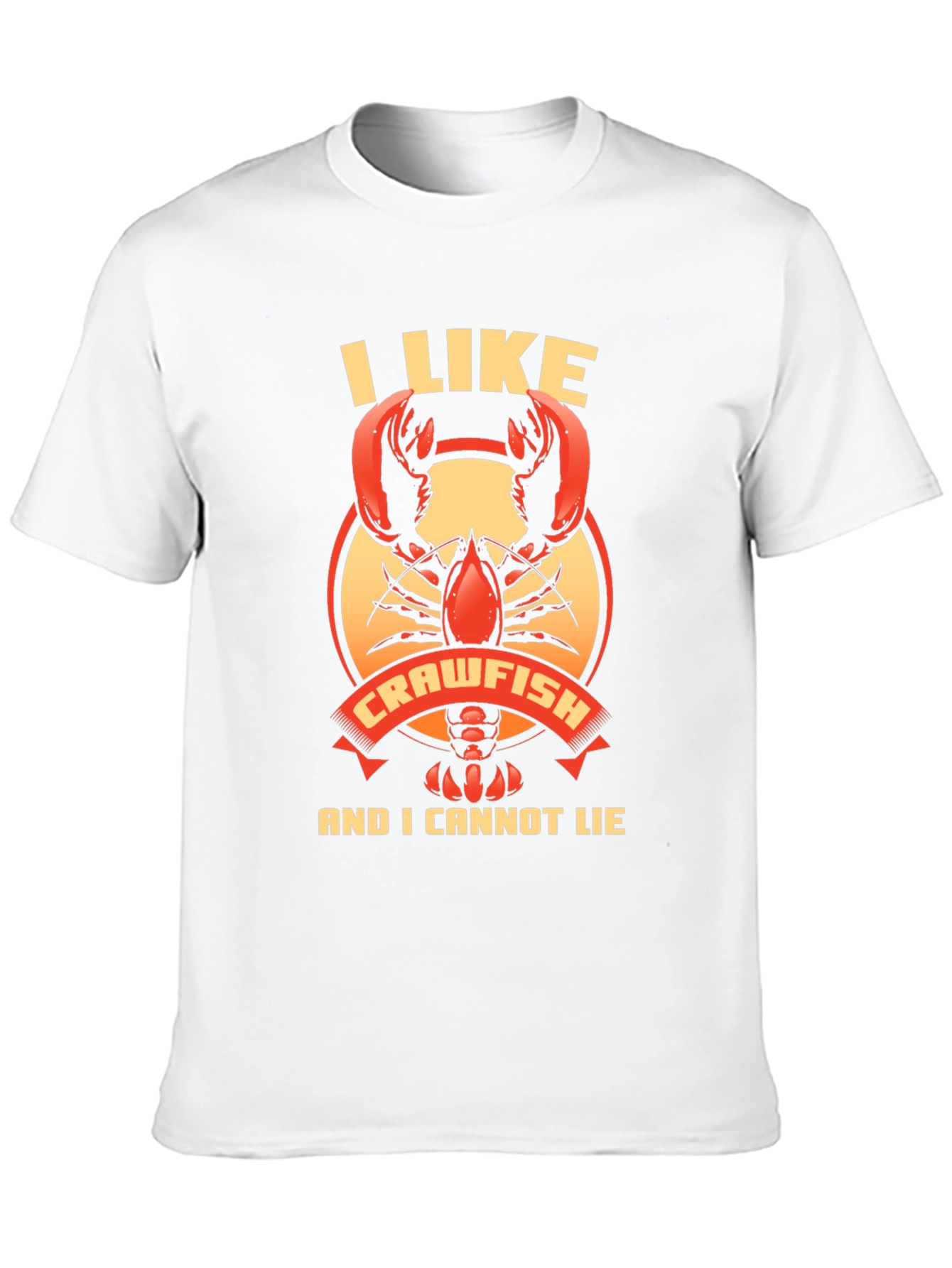 Black I Like Crawfish T-Shirt - Funny Graphic Tee view 10