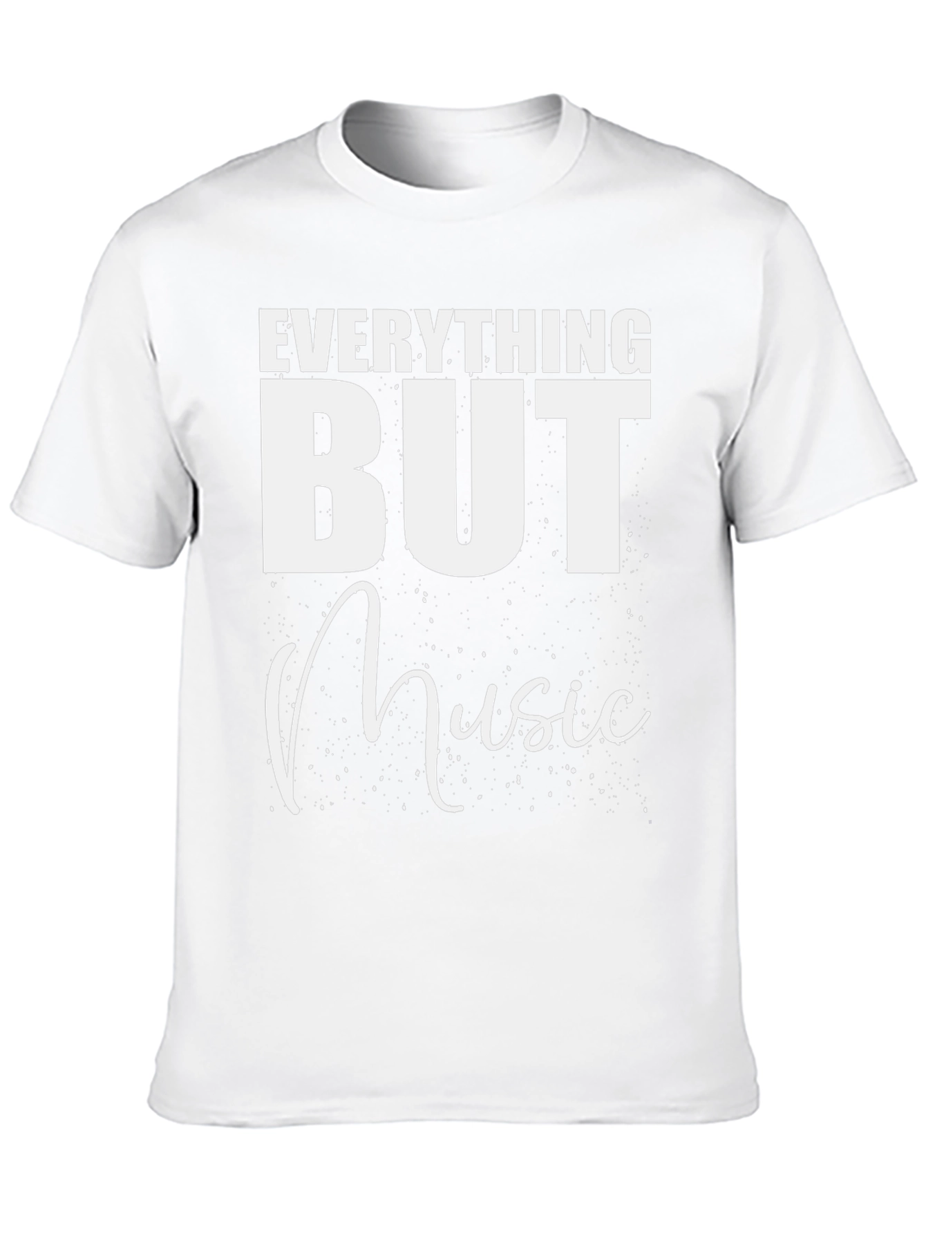 Everything But Music Black T-Shirt - 10