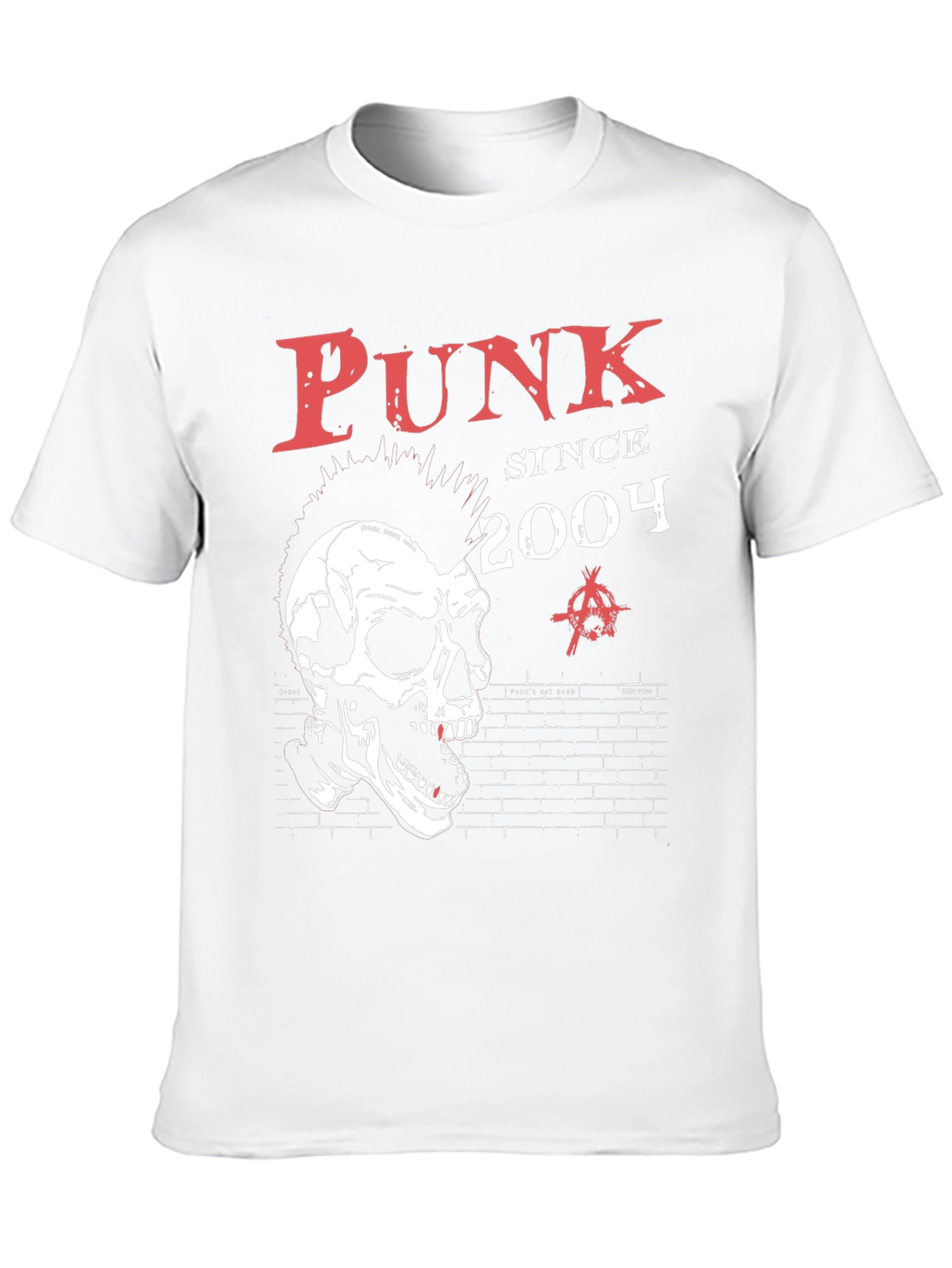 Punk Since 2004 Skull Graphic T-Shirt - 10