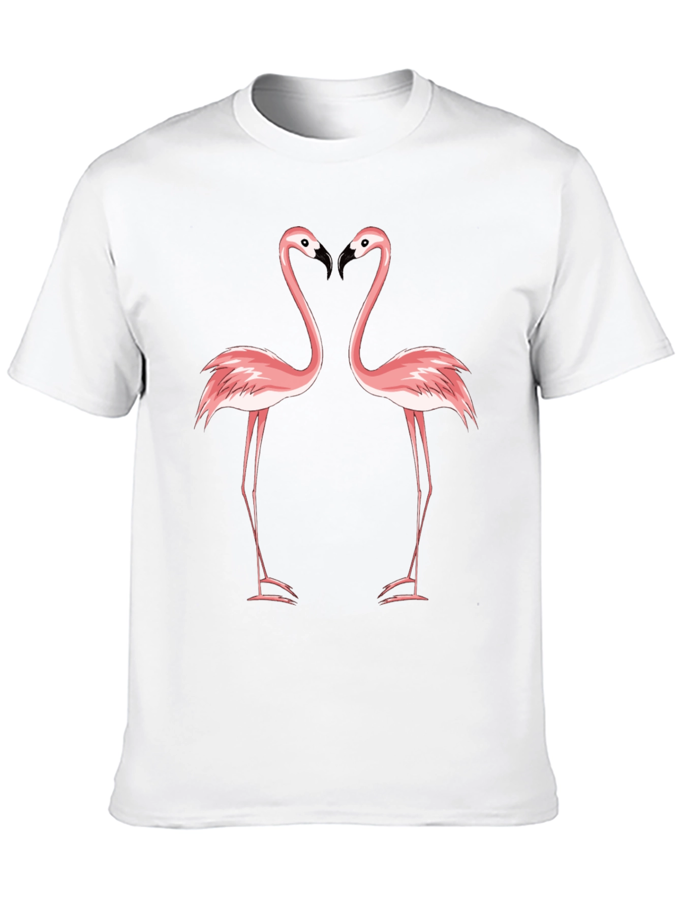 Black Flamingo Love Graphic Tee - Black T-Shirt view 10