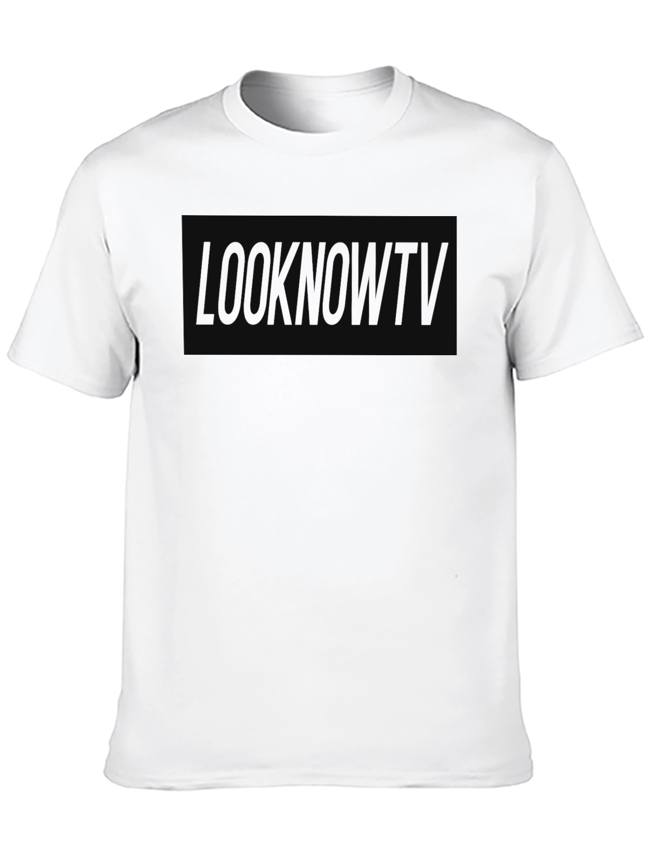 Black Men's LOOKNOWT Black Graphic Tee - Stylish & Comfortable view 10