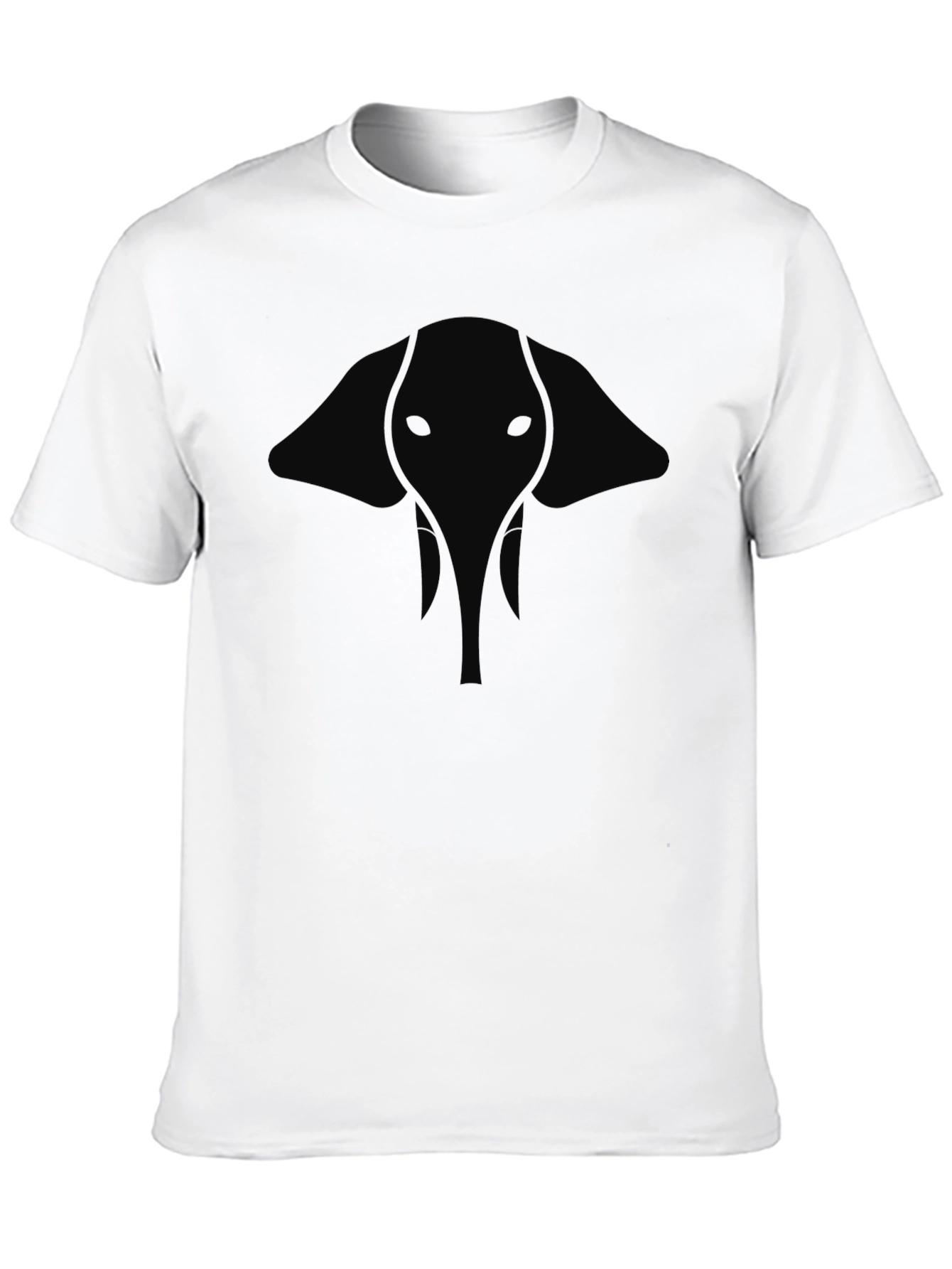 Black Elephant Graphic Black T-Shirt - Modern Style view 10