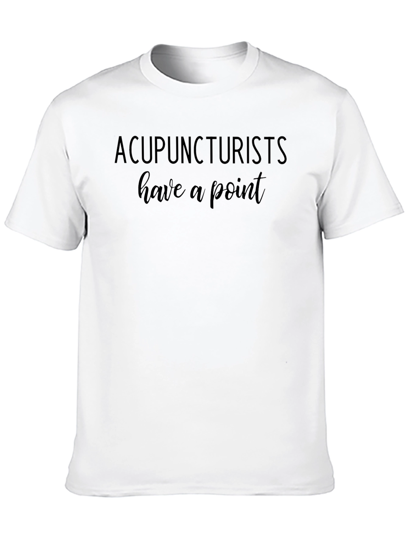 Black Acupuncturists Have a Point Black T-Shirt view 10