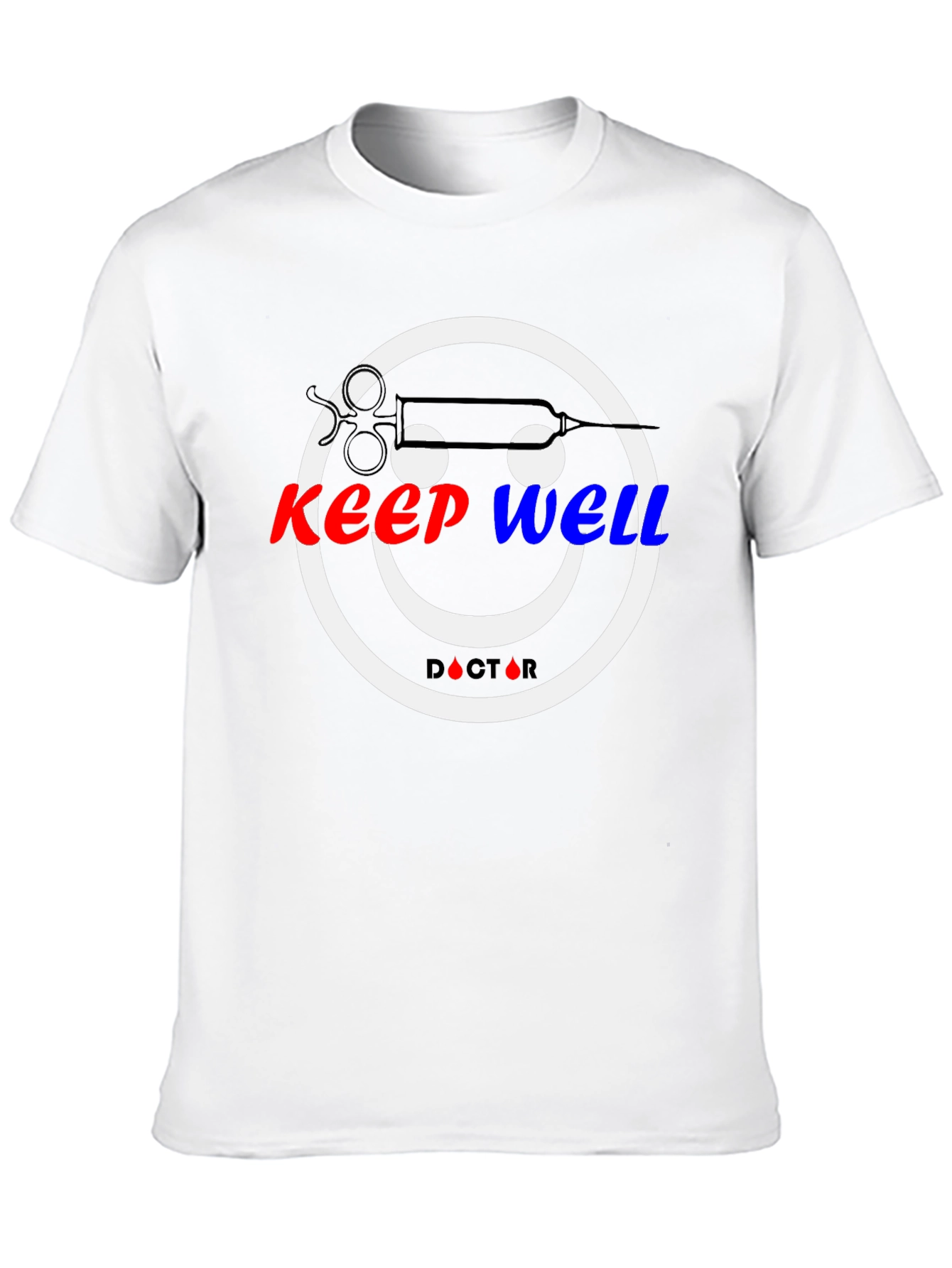 Black Keep Well Doctor T-Shirt view 10