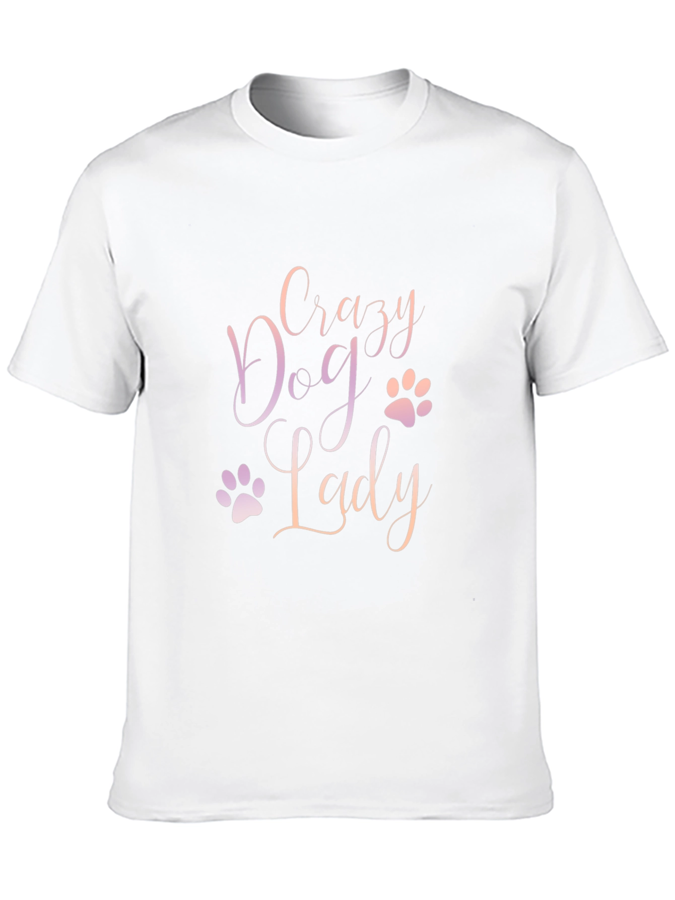 Black Crazy Dog Lady Black Tee view 10