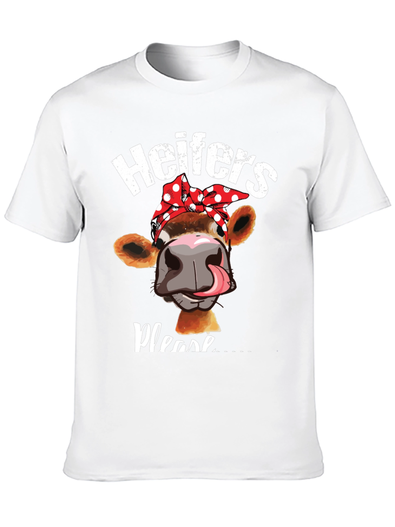 Black Heifers Please Graphic Tee view 10