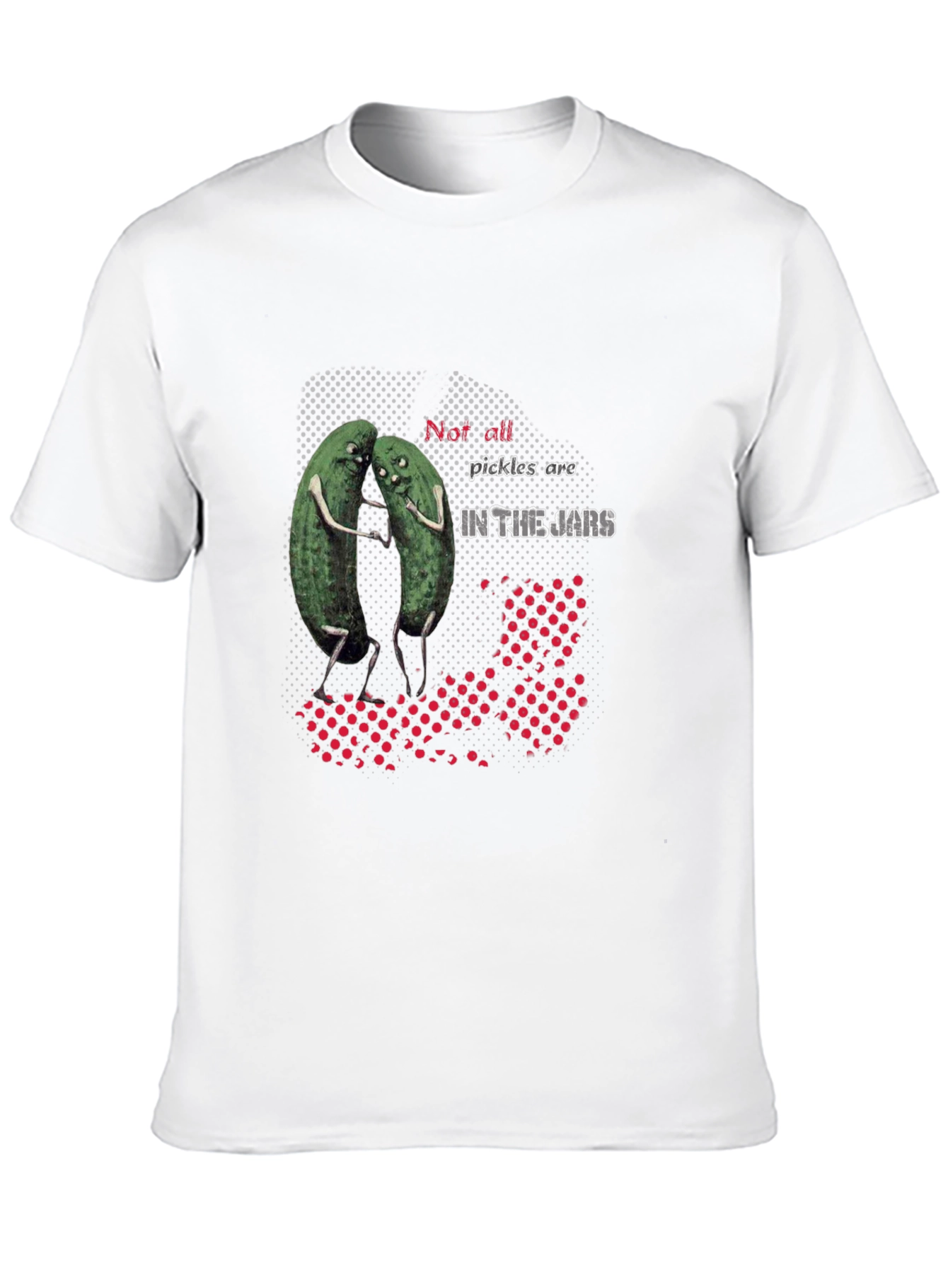 Black Pickle Pair Graphic T-Shirt - "Not all pickles are IN THE JARS" view 10