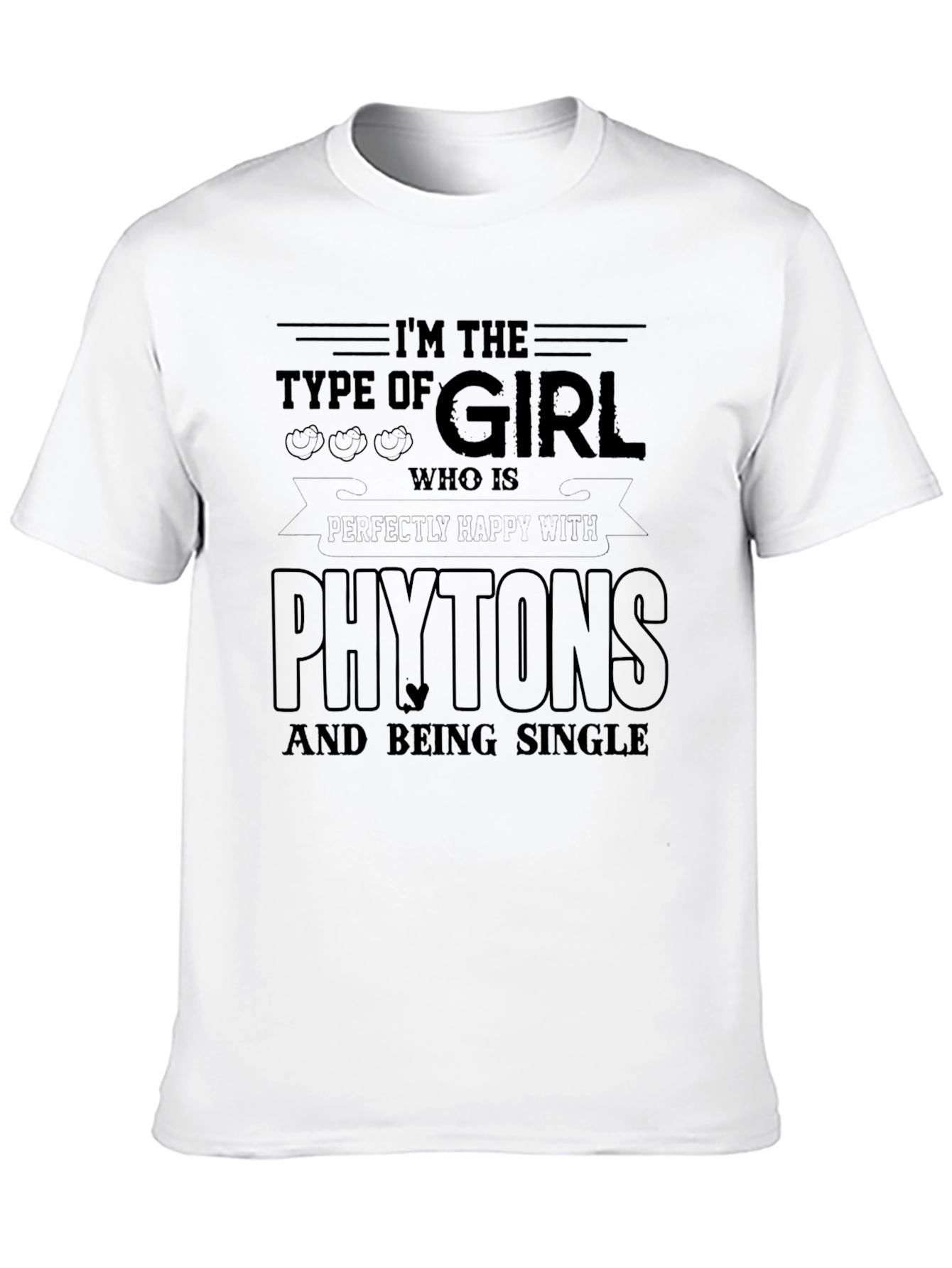 Black I'm the Type of Girl Who is Perfectly Happy with Phytoons view 10