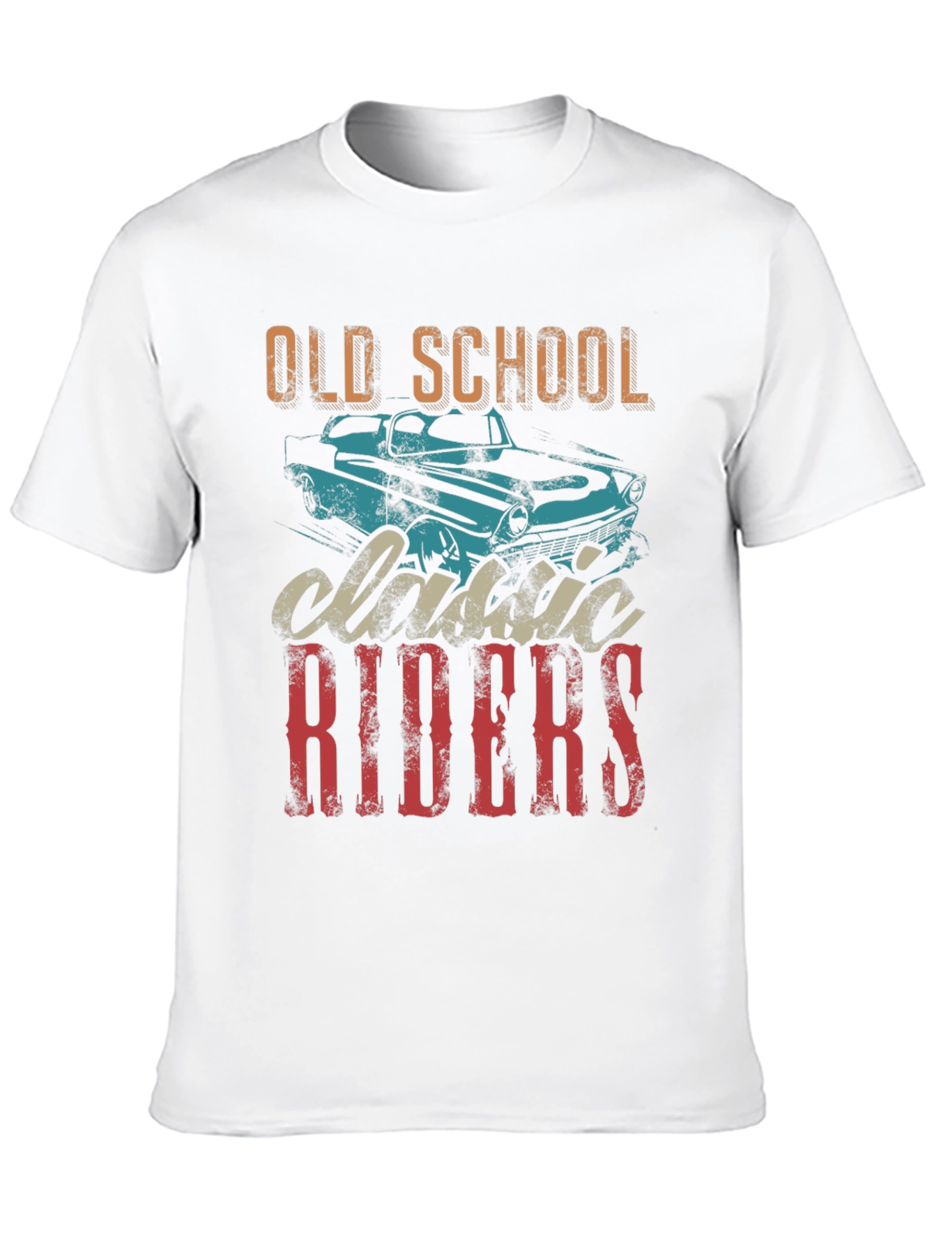 Black Old School Classic Riders Graphic Tee view 10