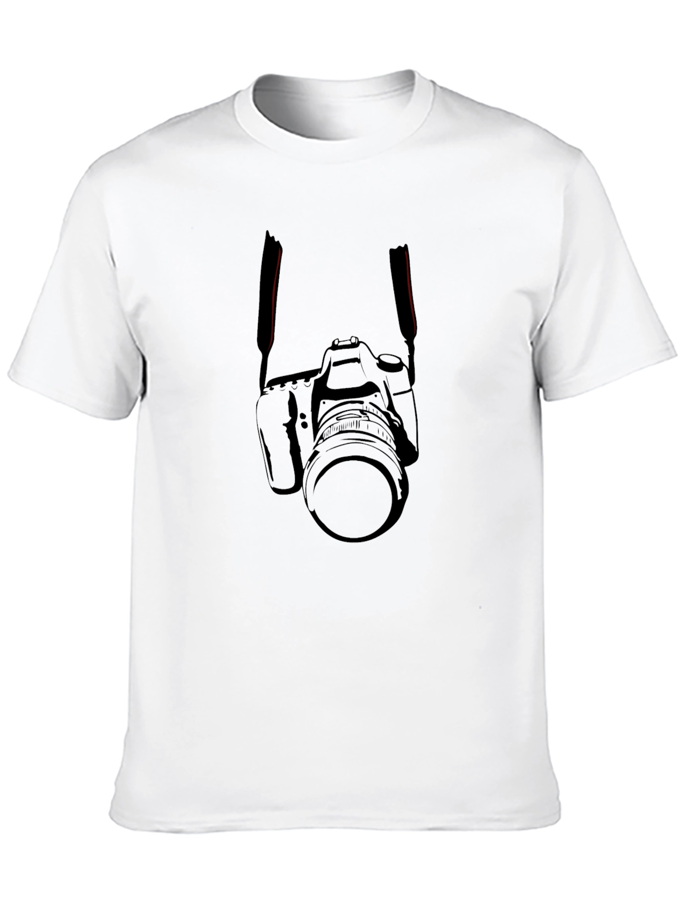 Camera Graphic Tee - Photographer Style Shirt - 10