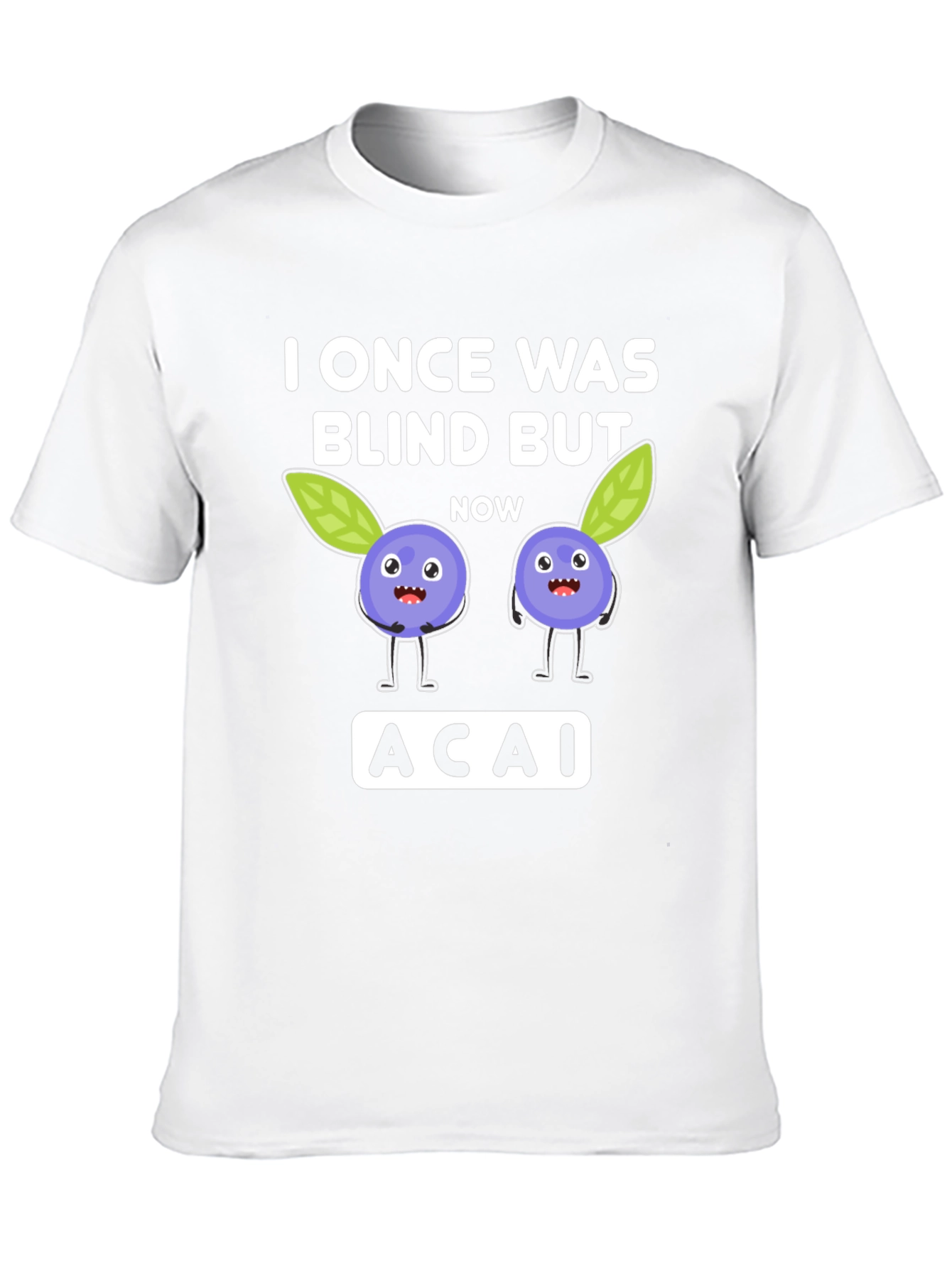 Black I Once Was Blind But Now Acai T-Shirt view 10