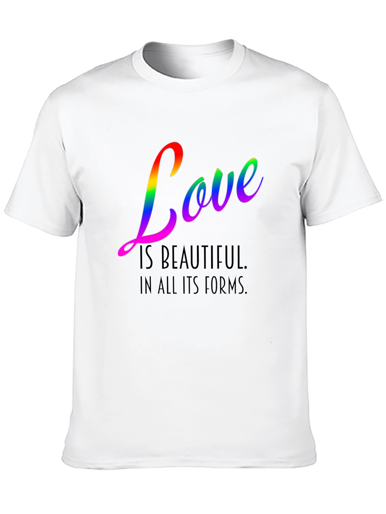 Black Love is Beautiful Pride T-Shirt view 10