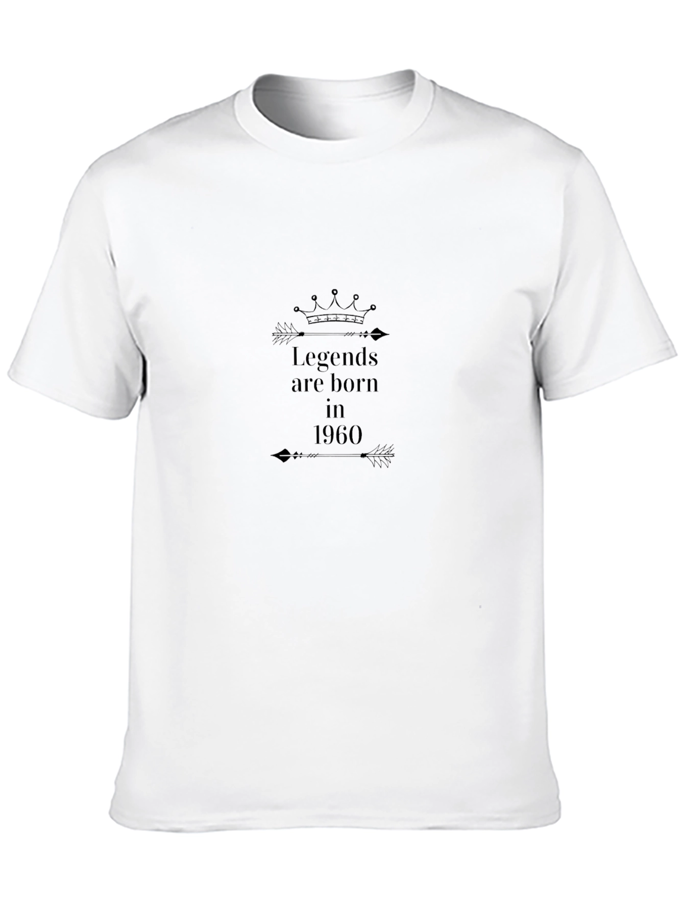 Black Legends Born in 1960 Black Graphic Tee view 10