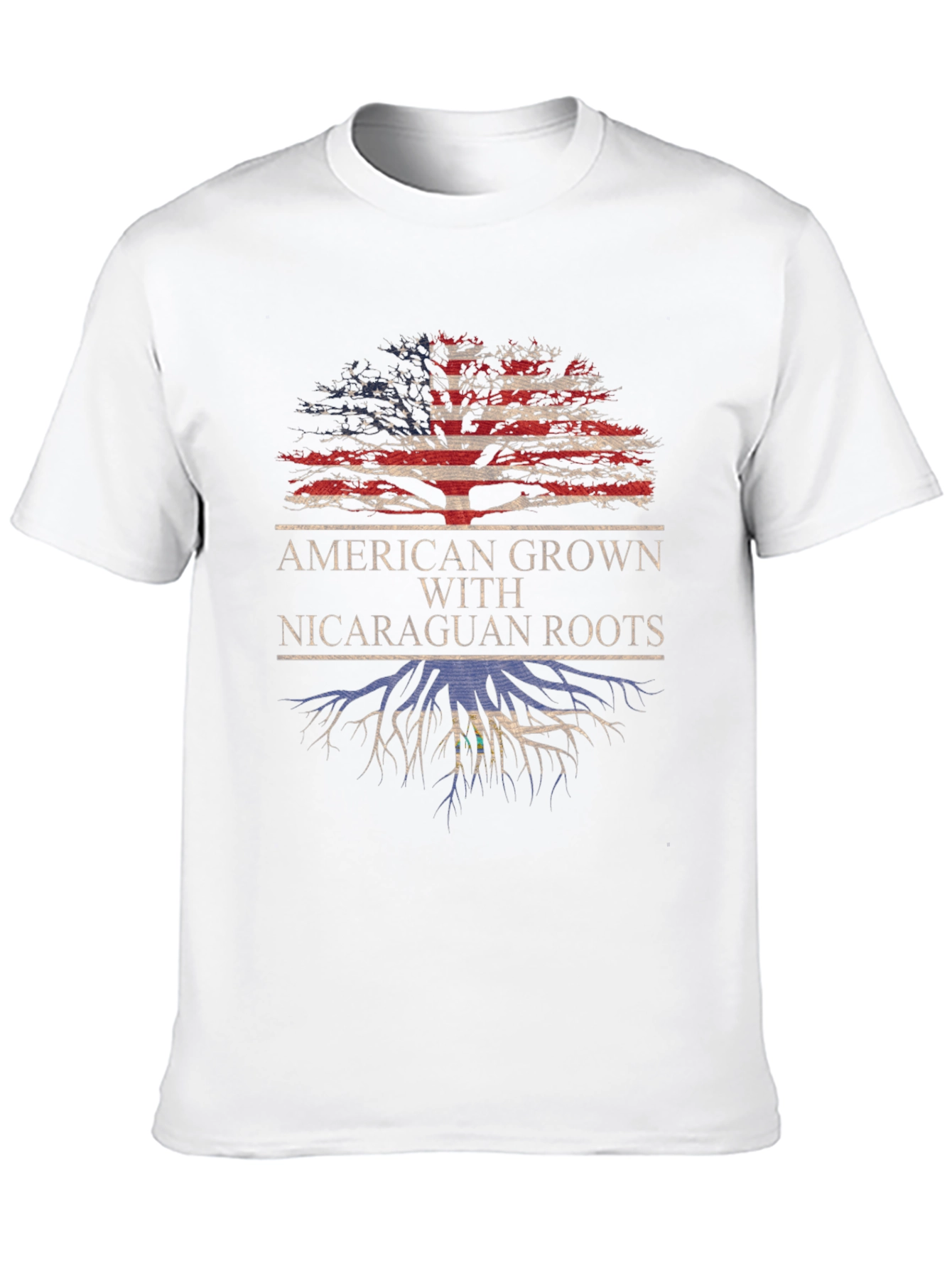 American Grown Nicaraguan Roots T-Shirt - 10