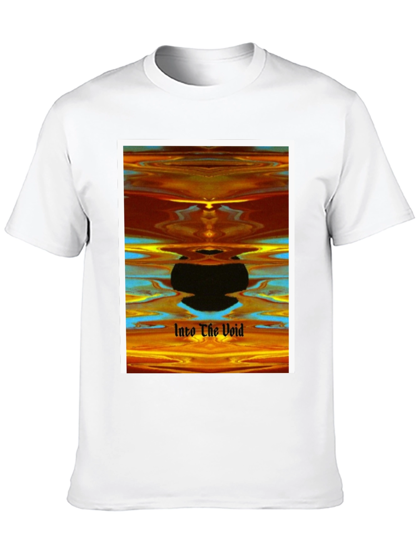 Black Into The Void Graphic Tee view 10