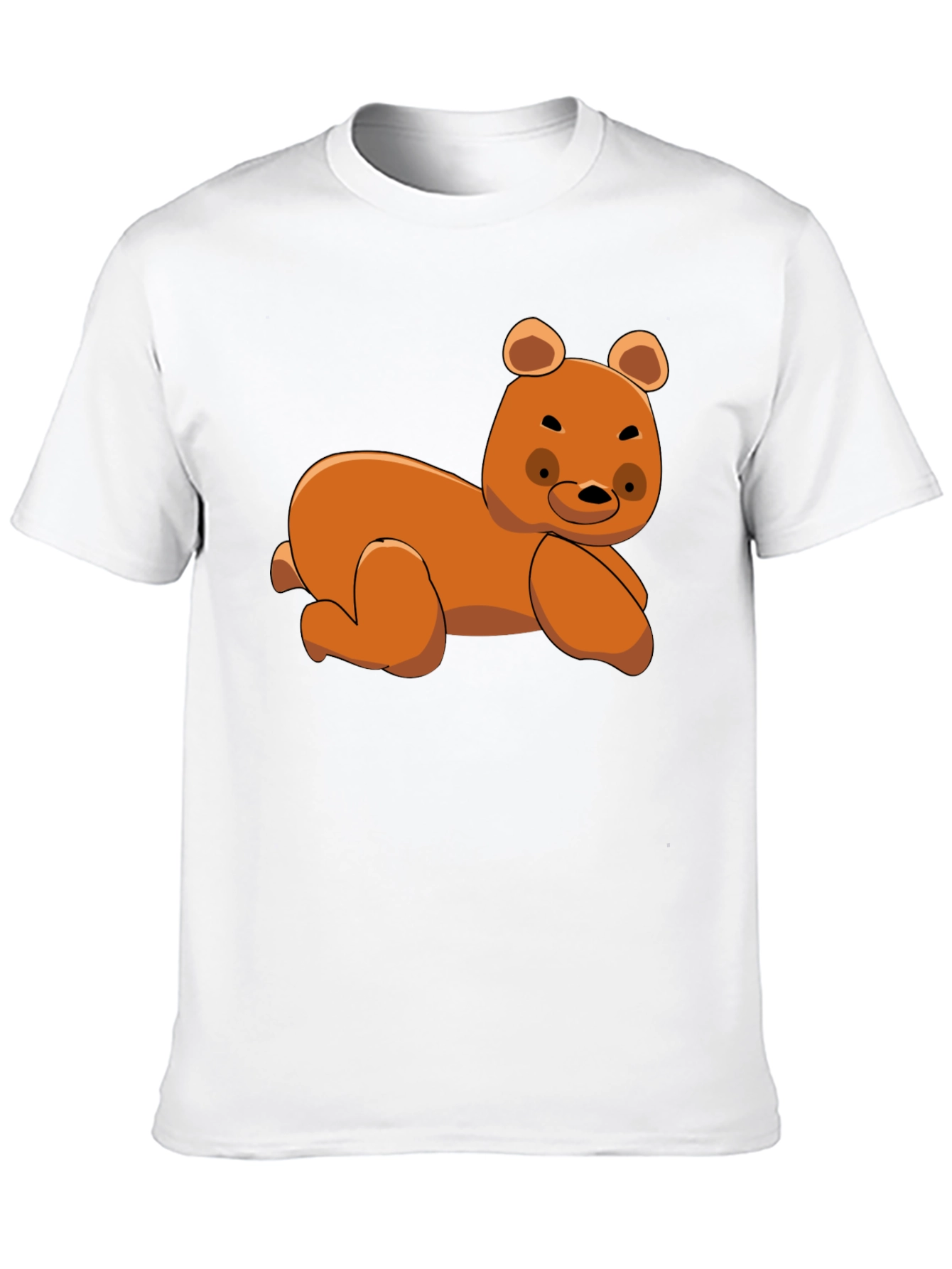 Black Cute Bear Graphic T-Shirt view 10