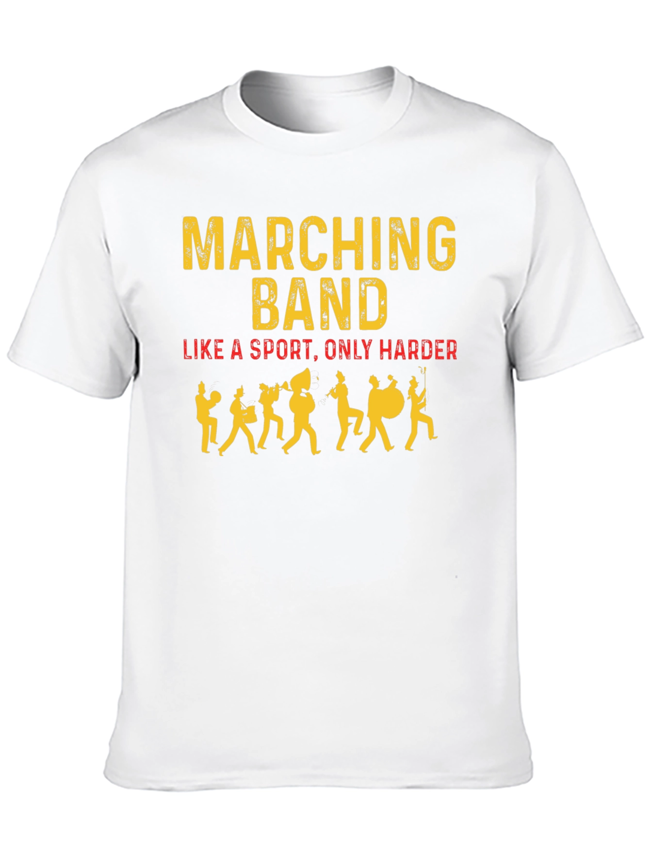 Black Marching Band T-Shirt - Like a Sport, Only Harder view 10