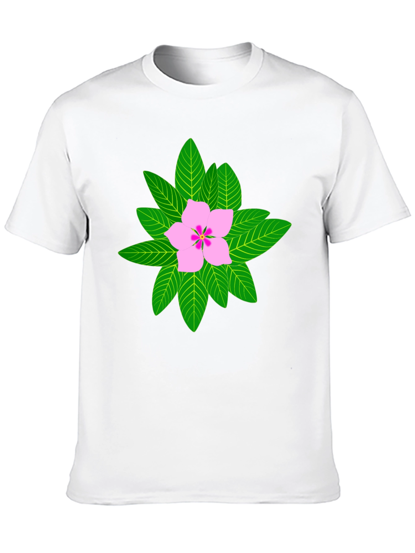 Black Floral Print T-Shirt - Black Cotton Blend view 10