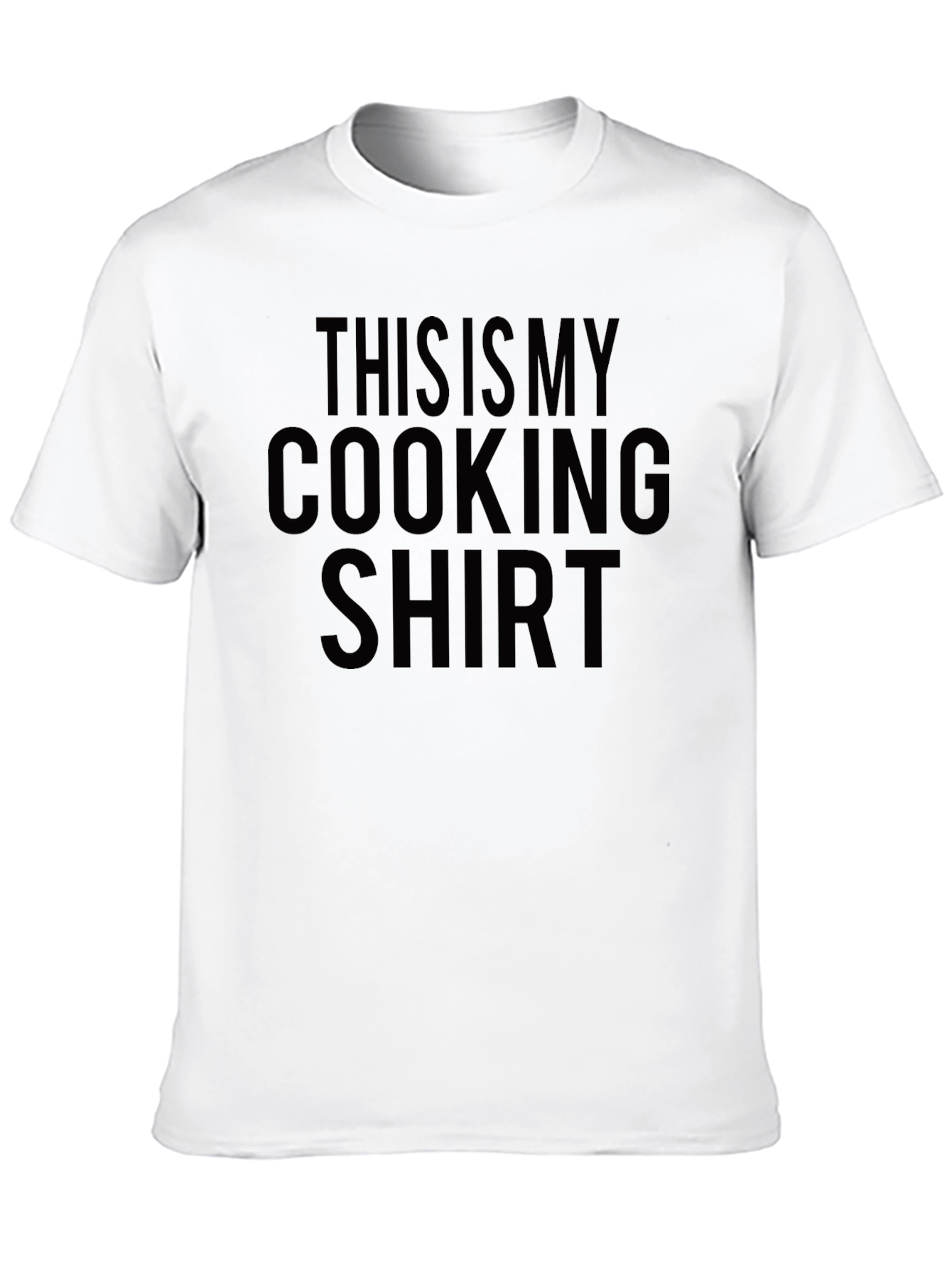 Black This Is My Cooking Shirt - Funny Chef T-Shirt view 10