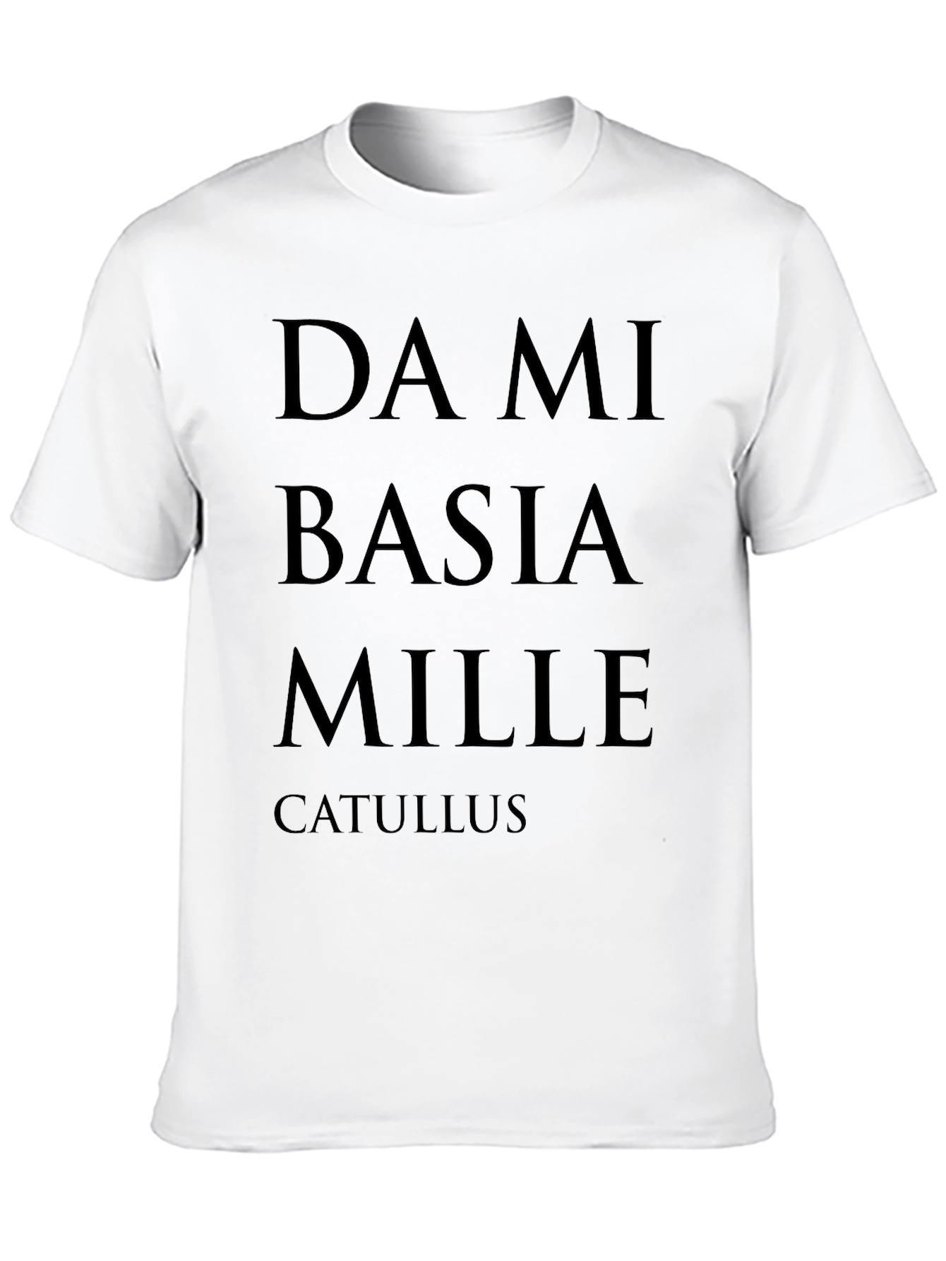 Black Da Mi Basia Mille Catullus Black T-Shirt view 10
