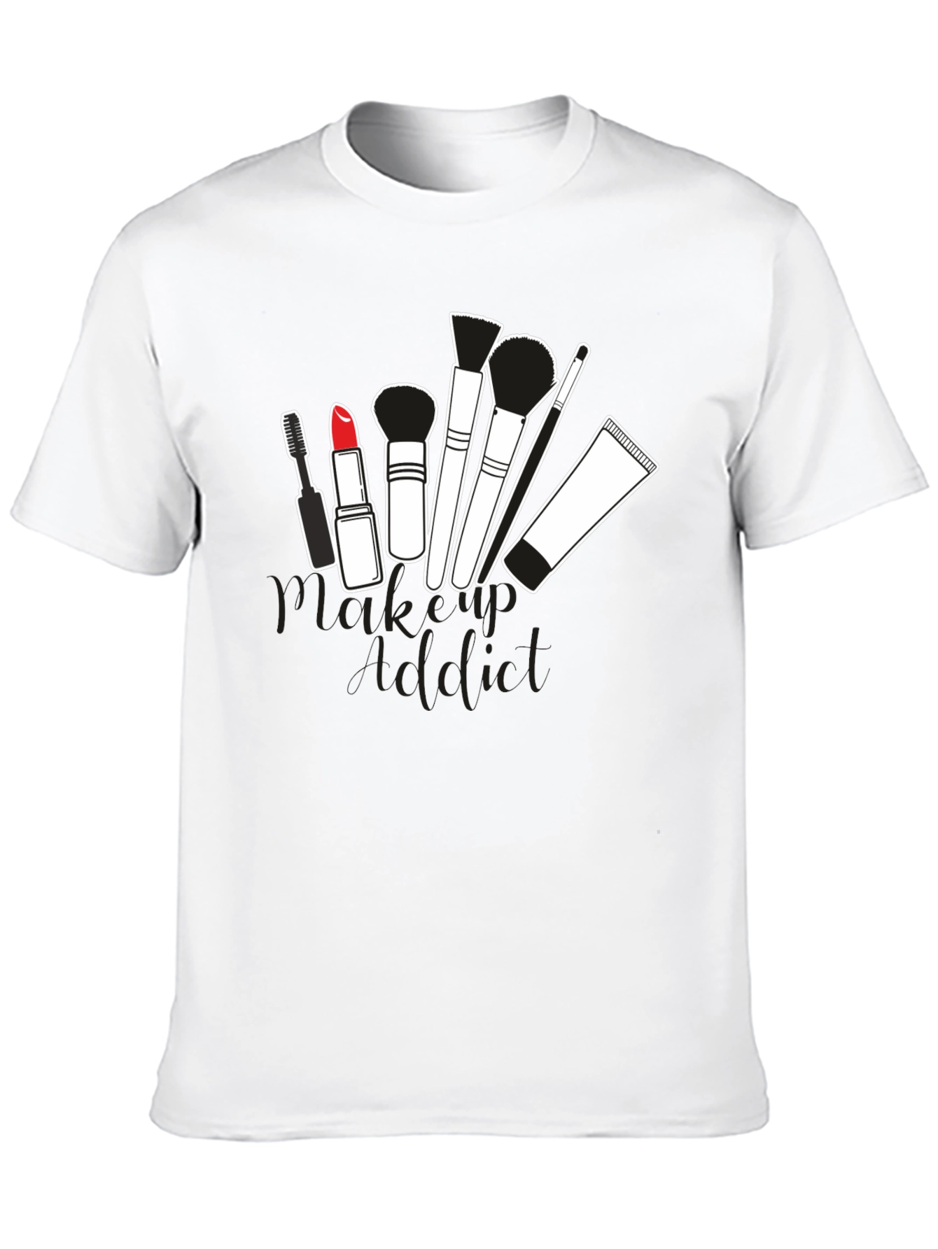 Makeup Addict Black T-Shirt - 10