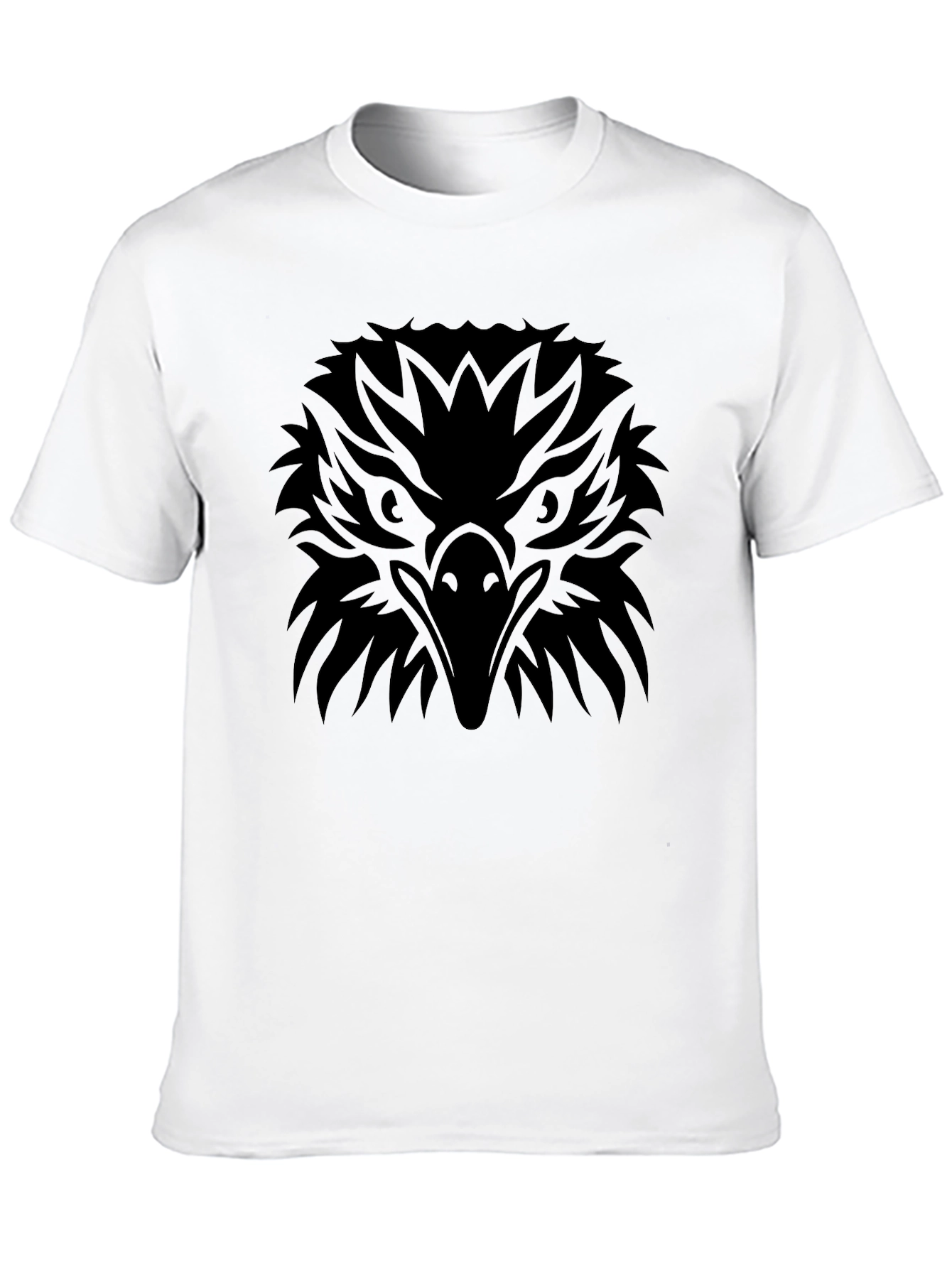 Black Eagle Graphic Tee - Men's Black T-Shirt view 10