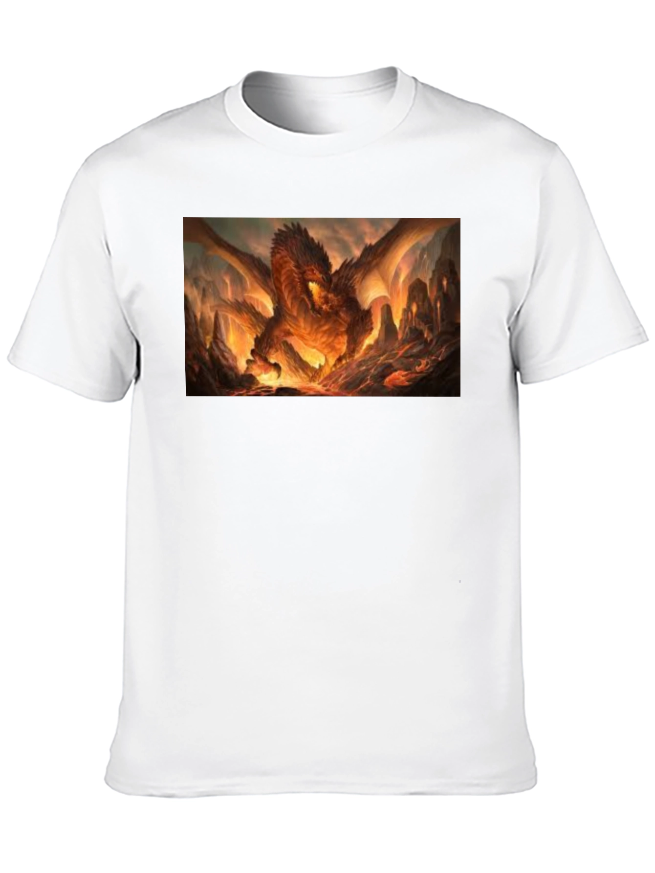 Black Fiery Dragon T-Shirt - Unleash the Beast Within! view 10