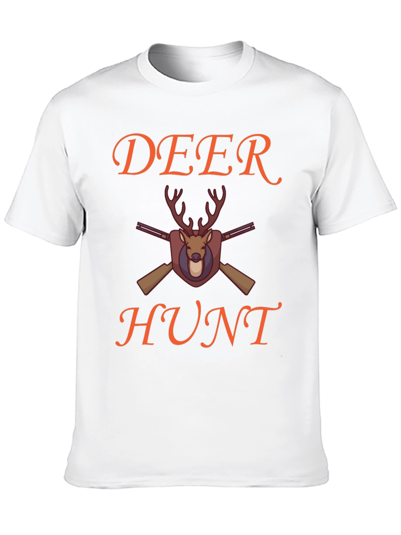 Black Deer Hunt T-Shirt - Black - Hunting Graphic Tee view 10