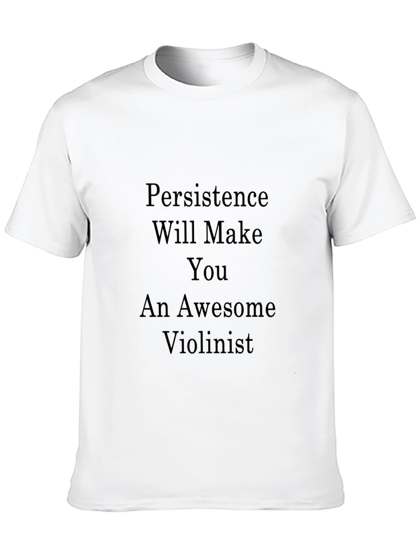 Black Persistence Violinist Black T-Shirt view 10