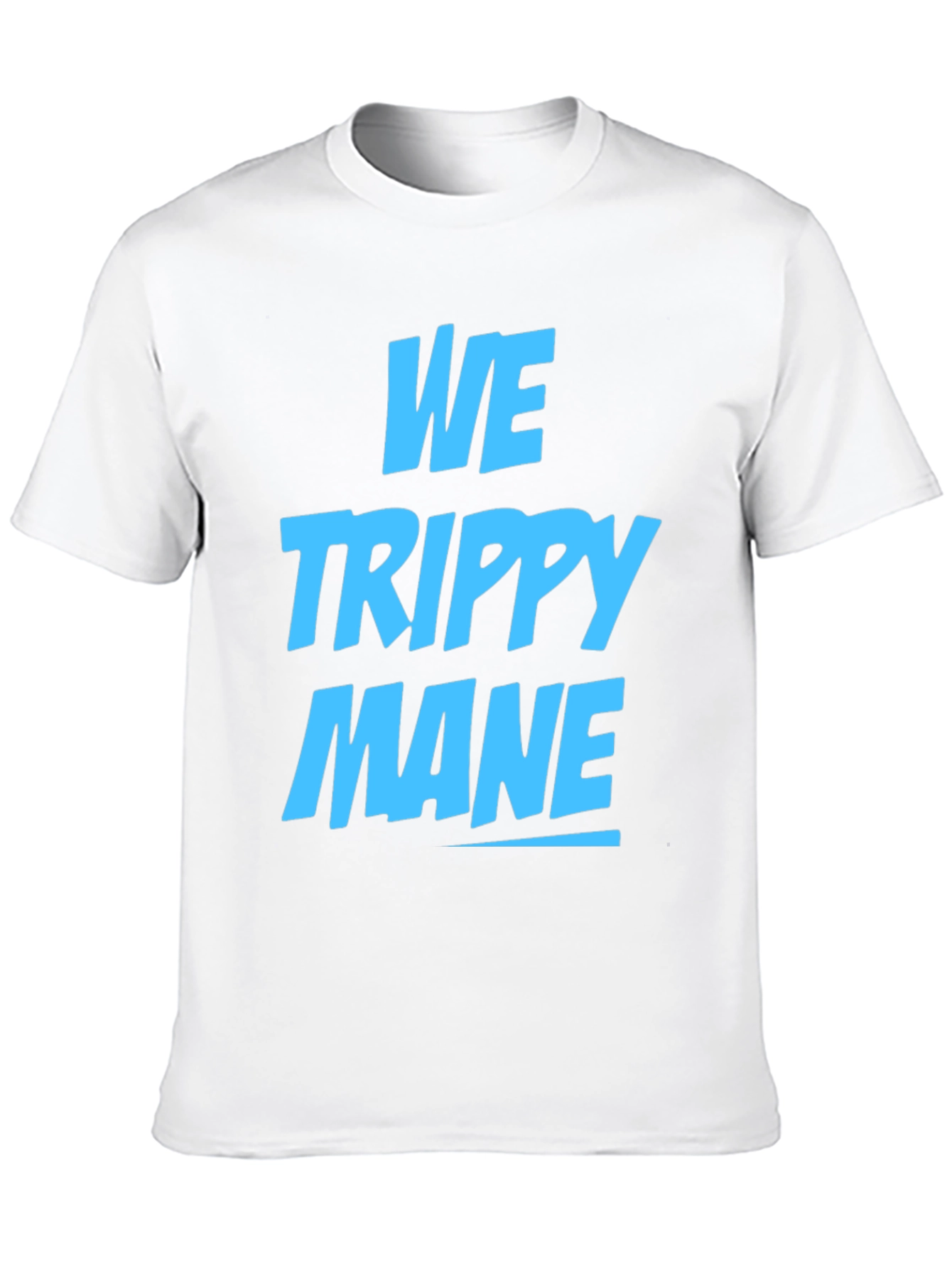 Black We Trippy Mane Graphic Tee - Cool Casual Wear view 10