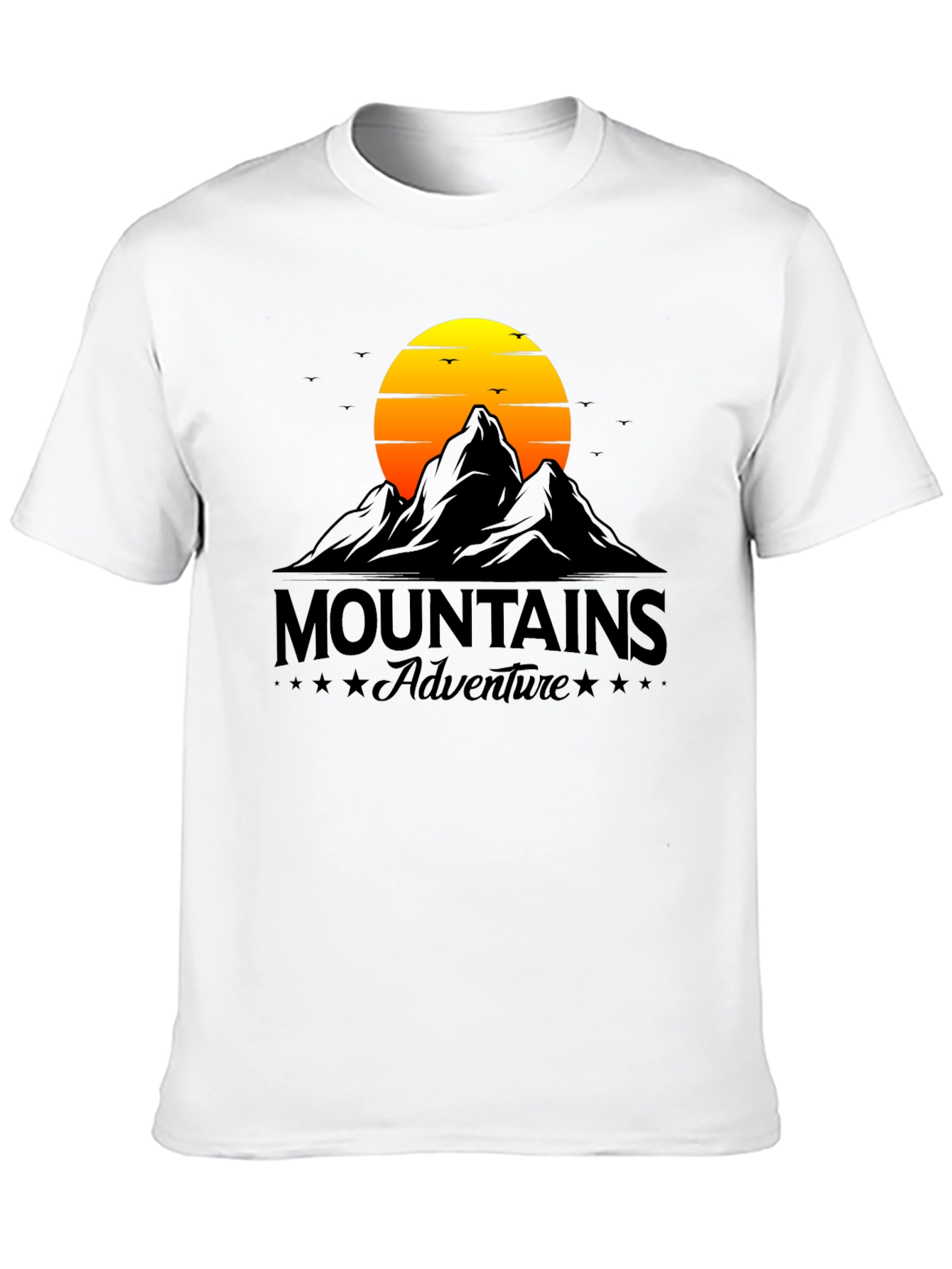 Black Mountains Adventure Graphic T-Shirt view 10