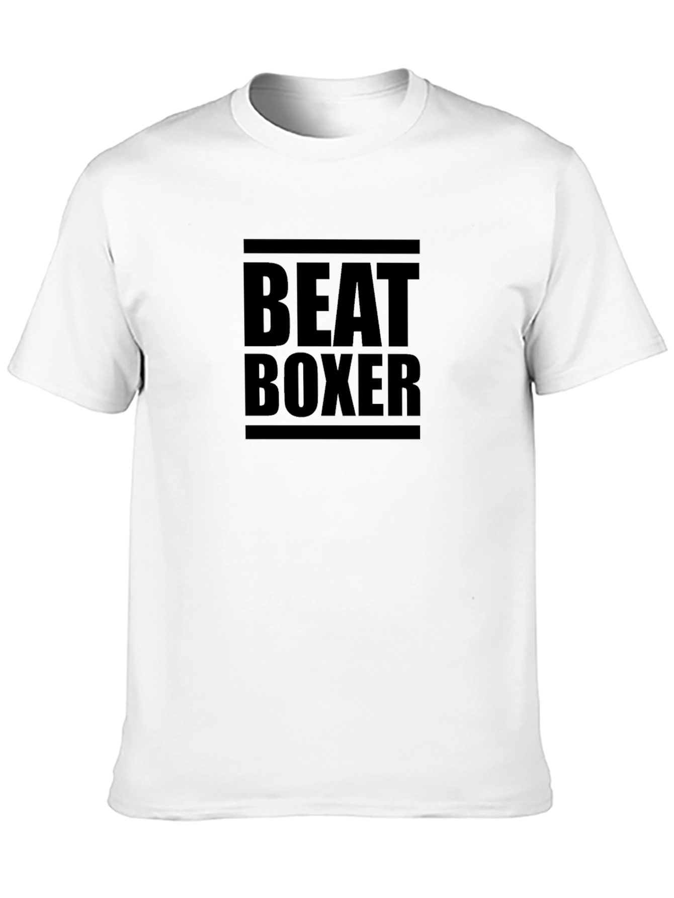 Black Beat Boxer Black Graphic Tee view 10