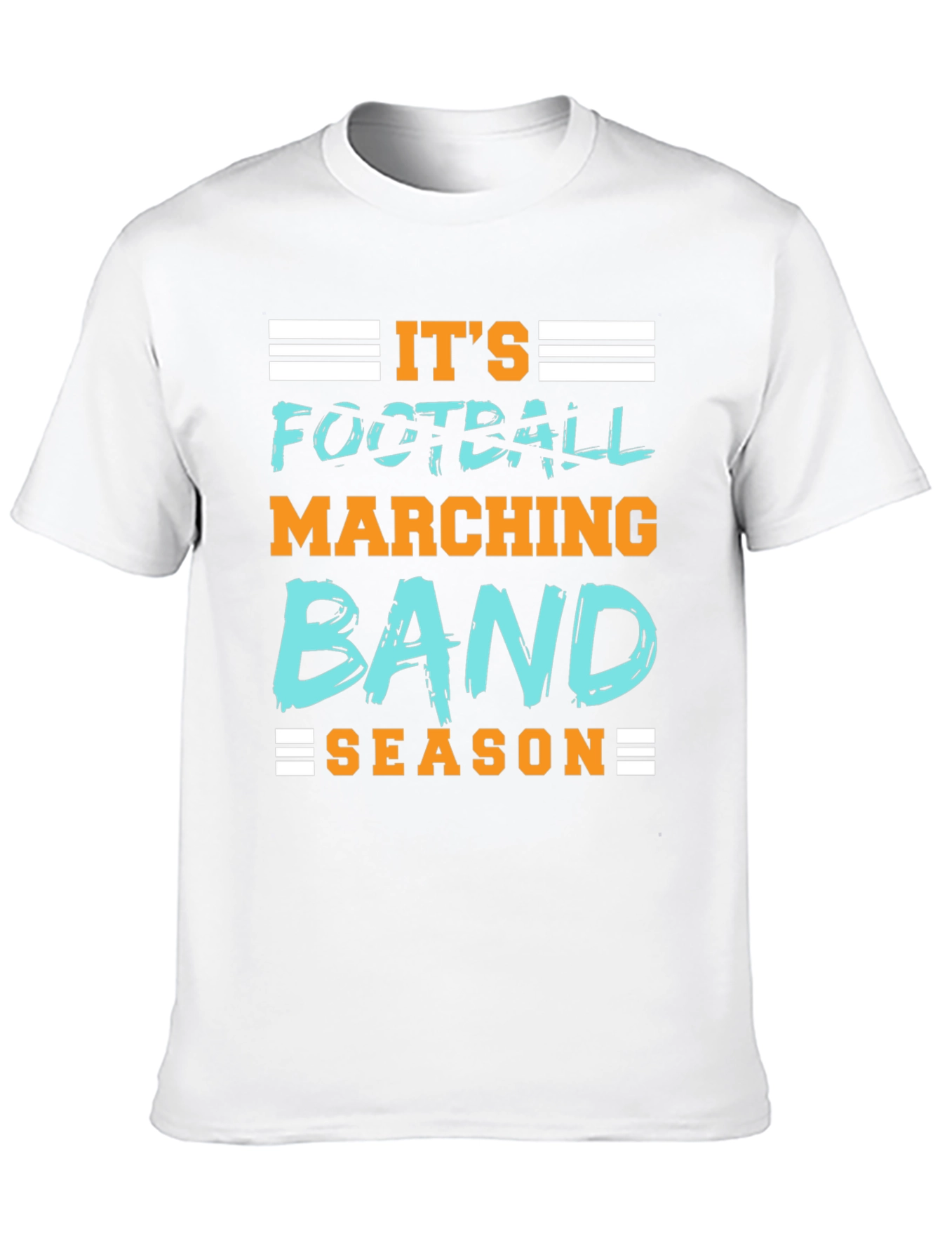 It's Football Marching Band Season Graphic Tee - 10