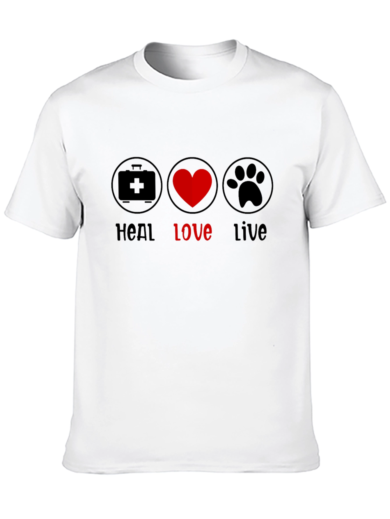 Heal Love Live Vet T-Shirt - 10