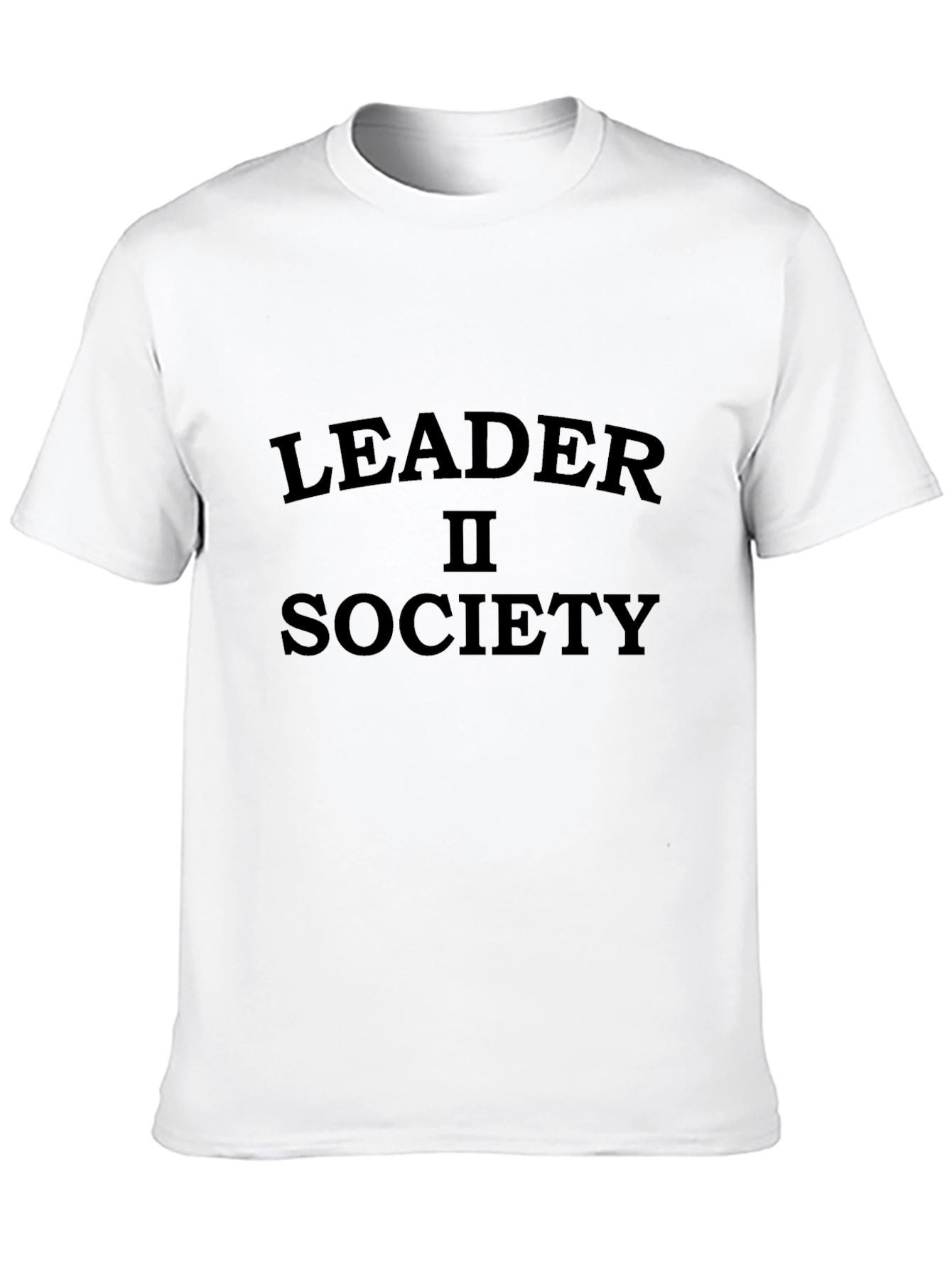 Black Leader II Society Black T-Shirt view 10