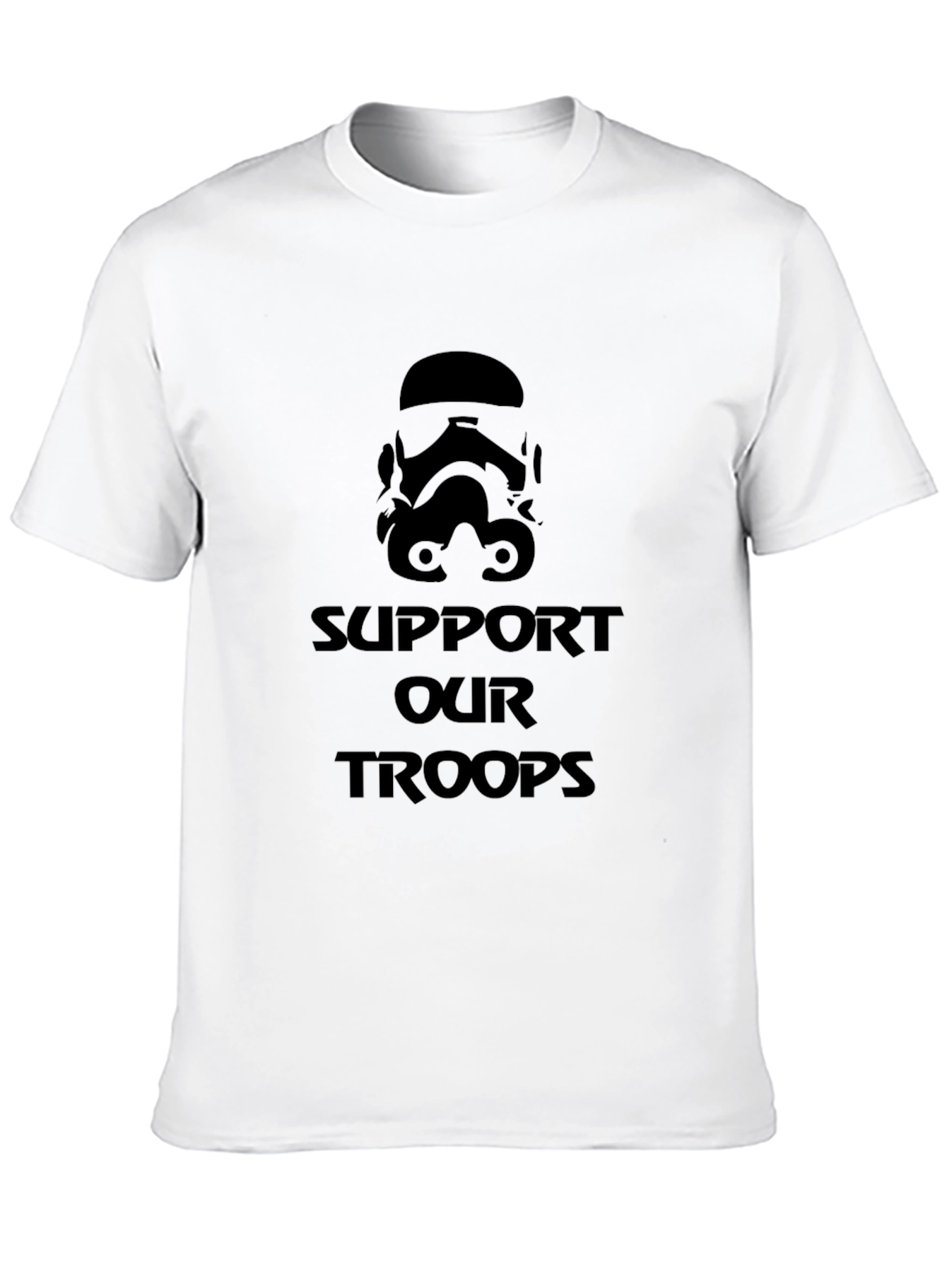 Black Stormtrooper Support T-Shirt view 10