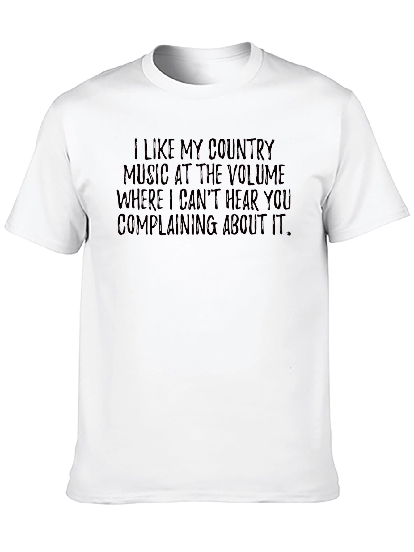 Black Country Music Lover Tee - Can't Hear You Complaining view 10