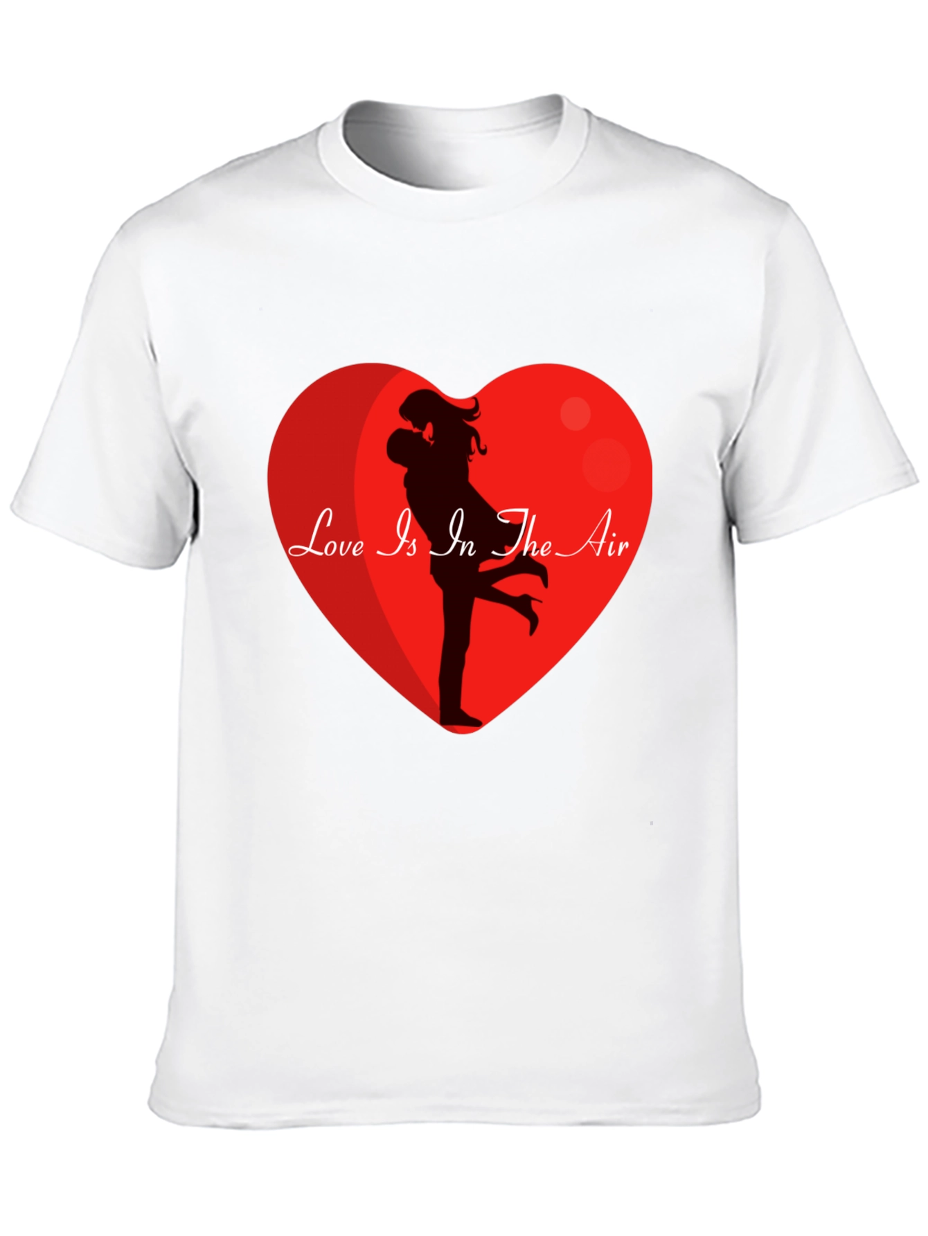 Black Love Is In The Air Graphic T-Shirt view 10