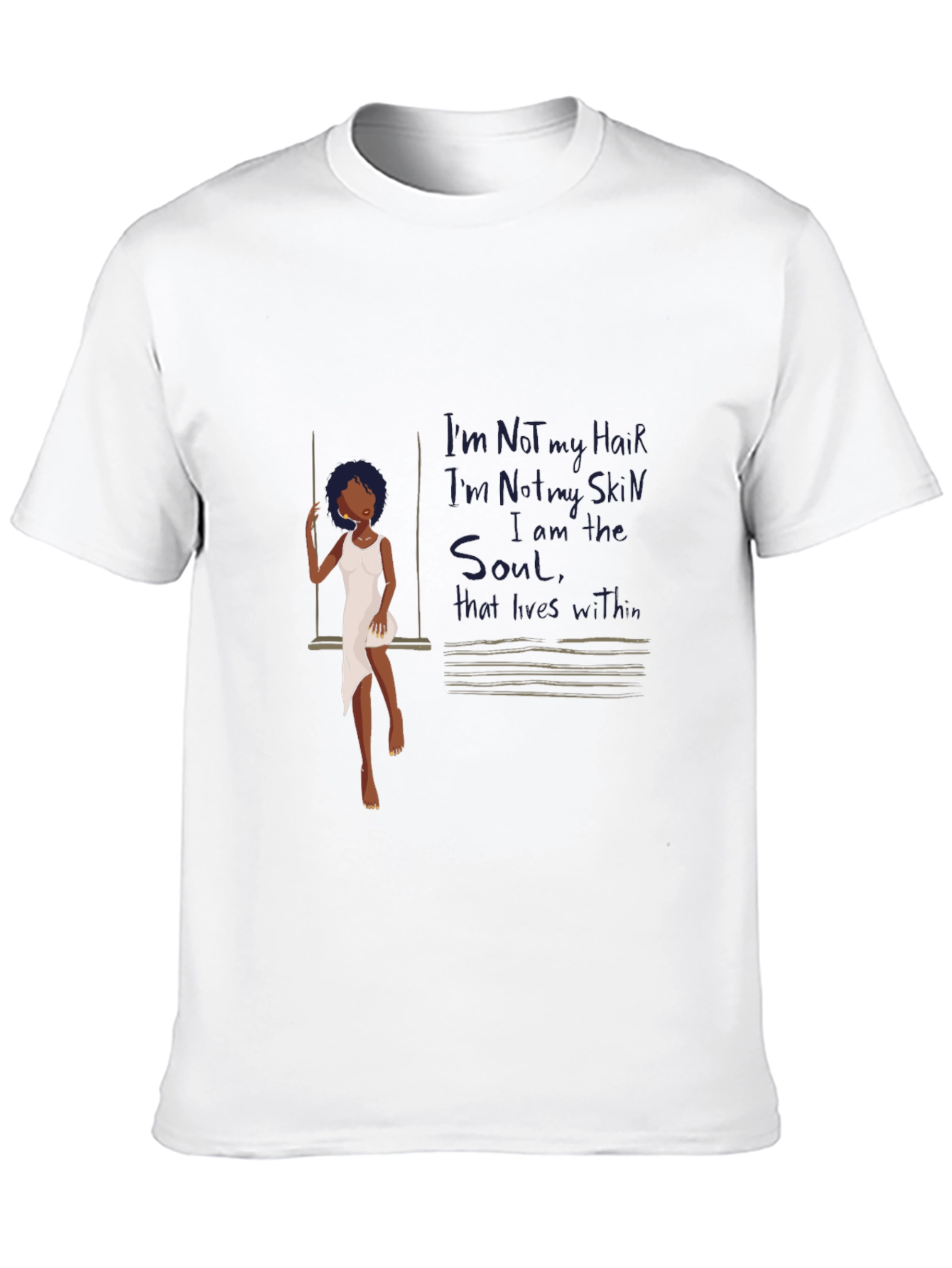 Black Soulful Graphic Tee view 10