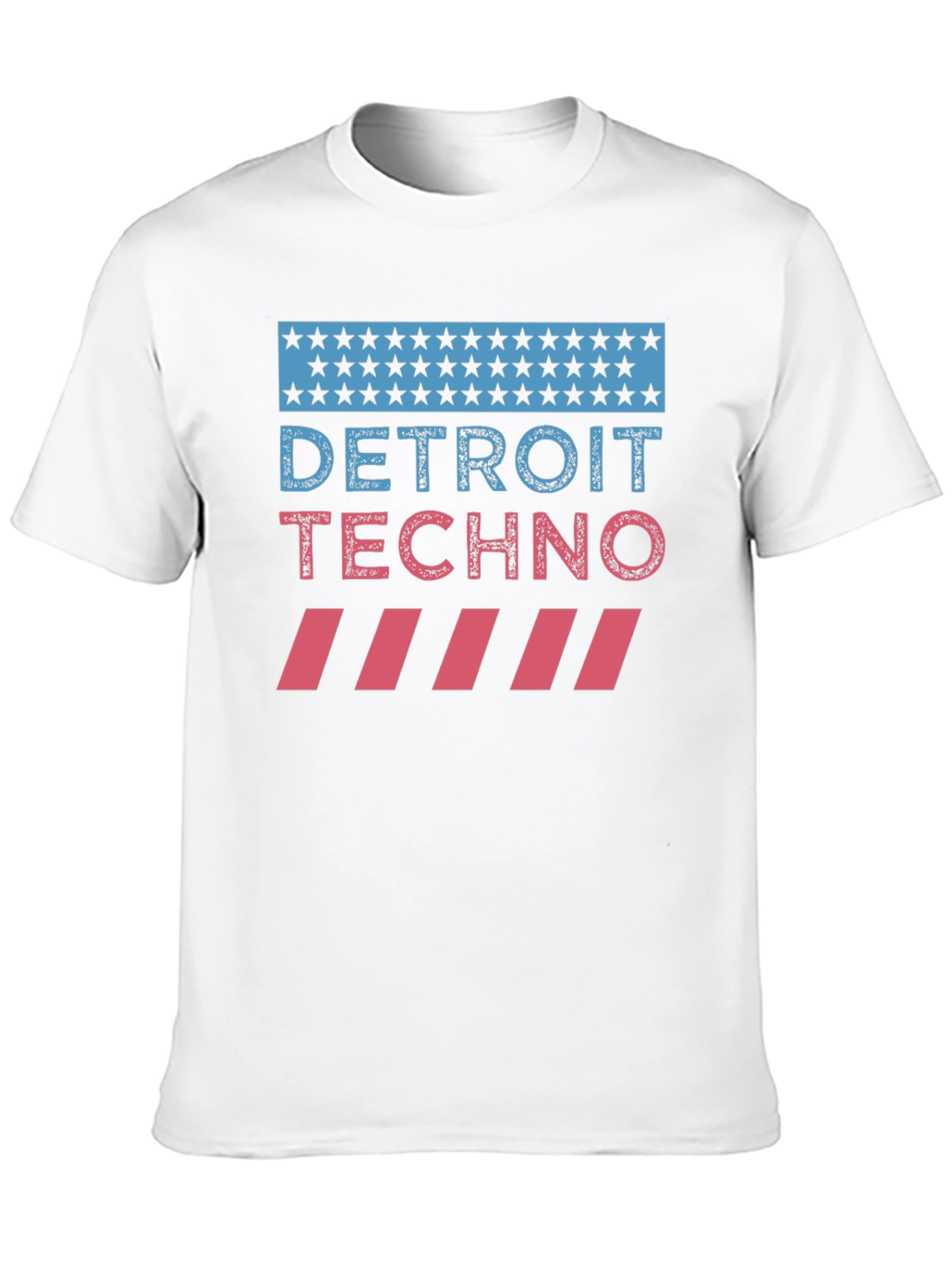 Black Detroit Techno Graphic T-Shirt - Music Lover Tee view 10