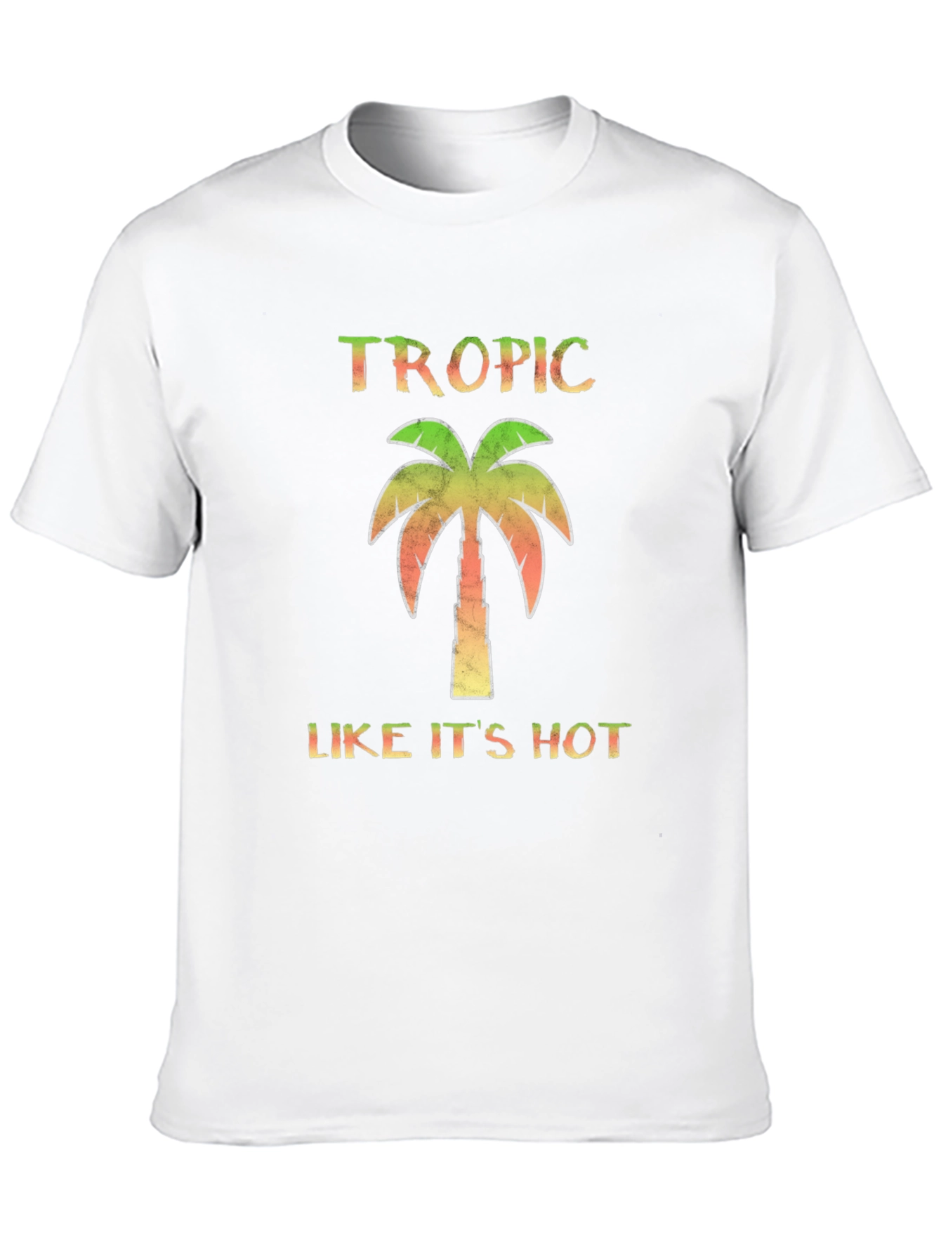 Black Tropic Like It's Hot Black T-Shirt view 10
