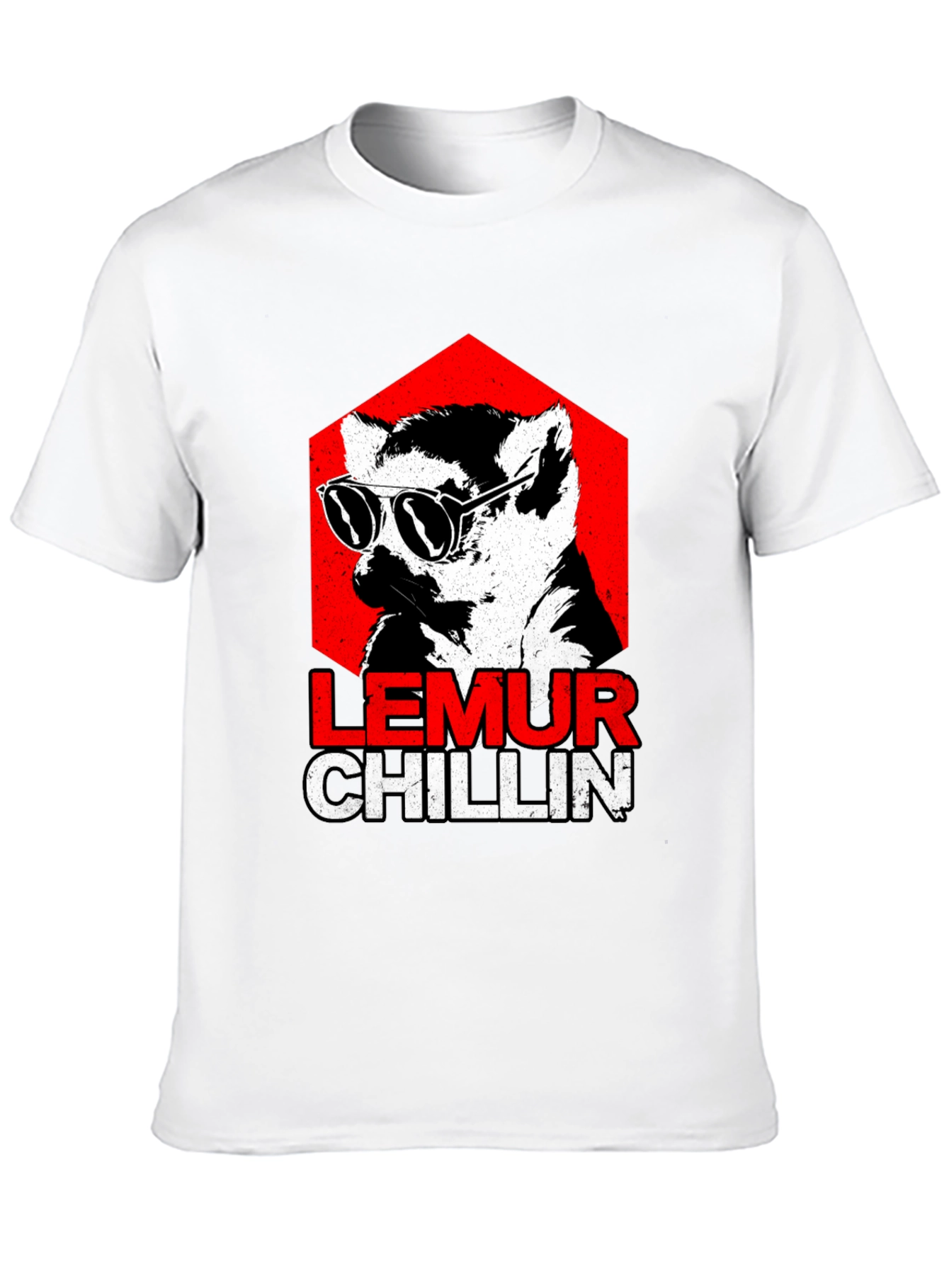 Black Lemur Chillin' Graphic Tee view 10