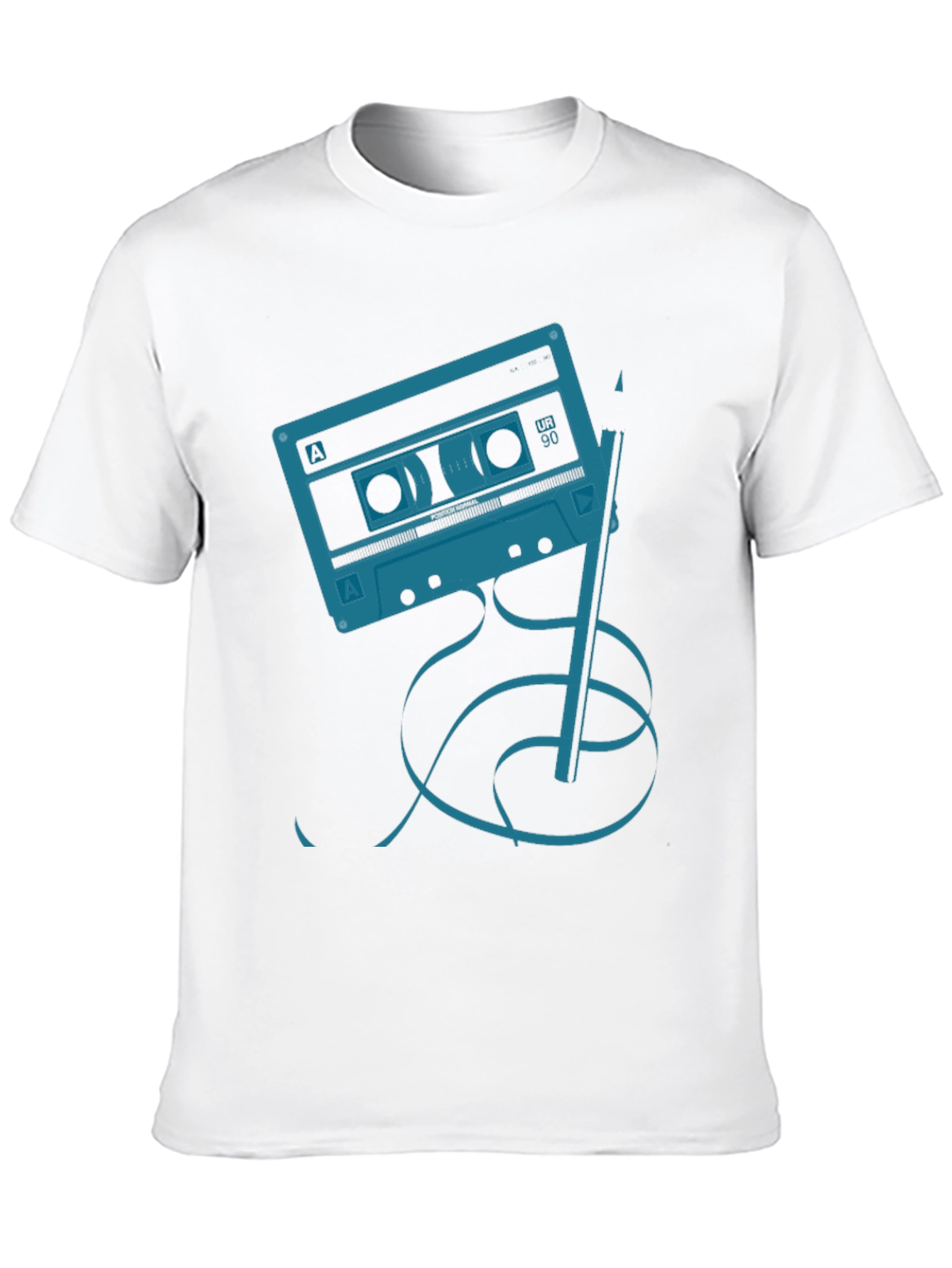 Black Retro Mixtape Graphic Tee view 10