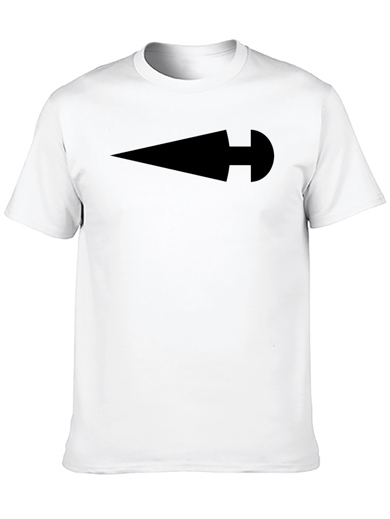 Black Arrow Graphic Black Tee - Casual Style view 10