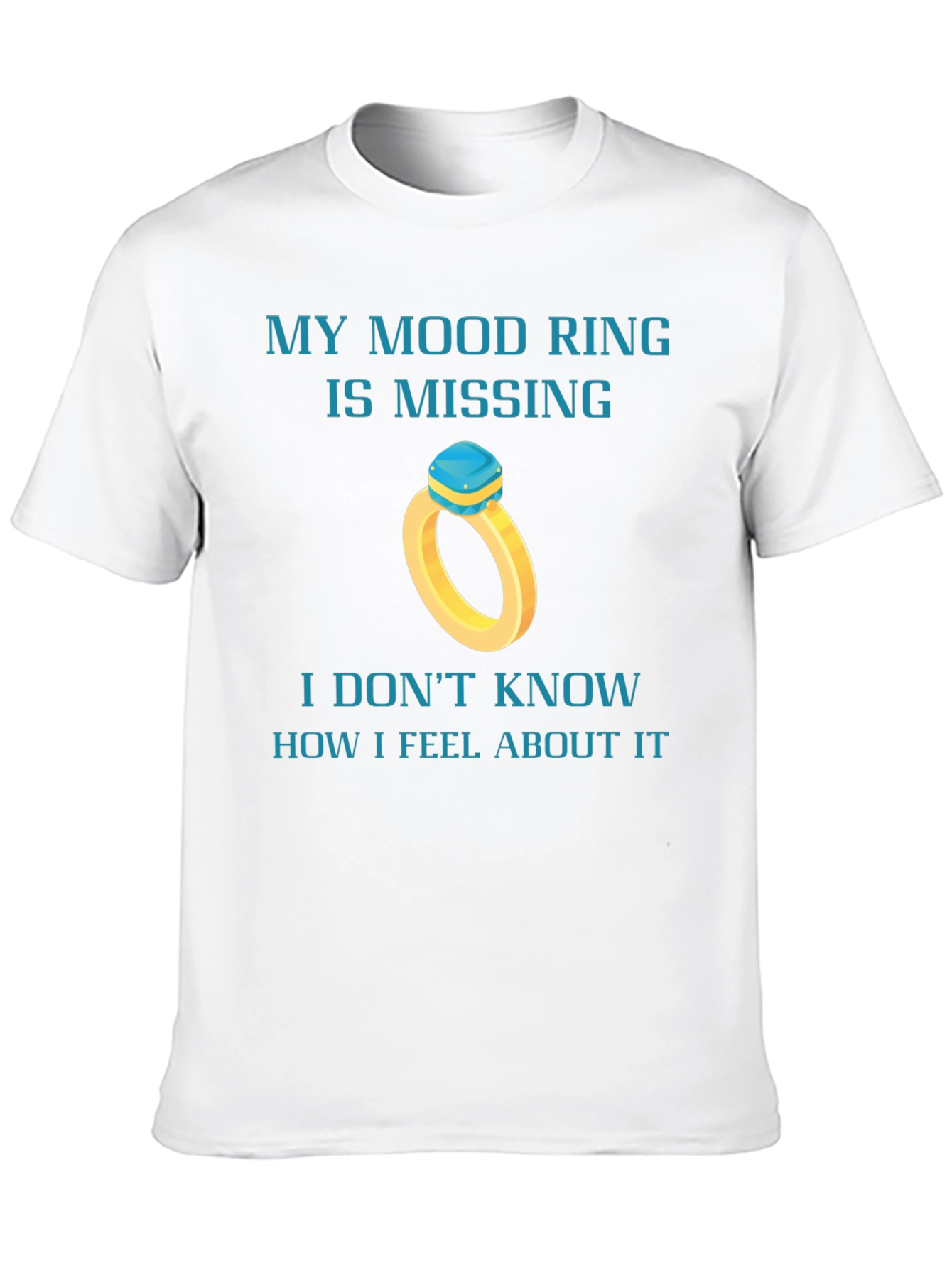 Black Mood Ring Missing Graphic Tee view 10