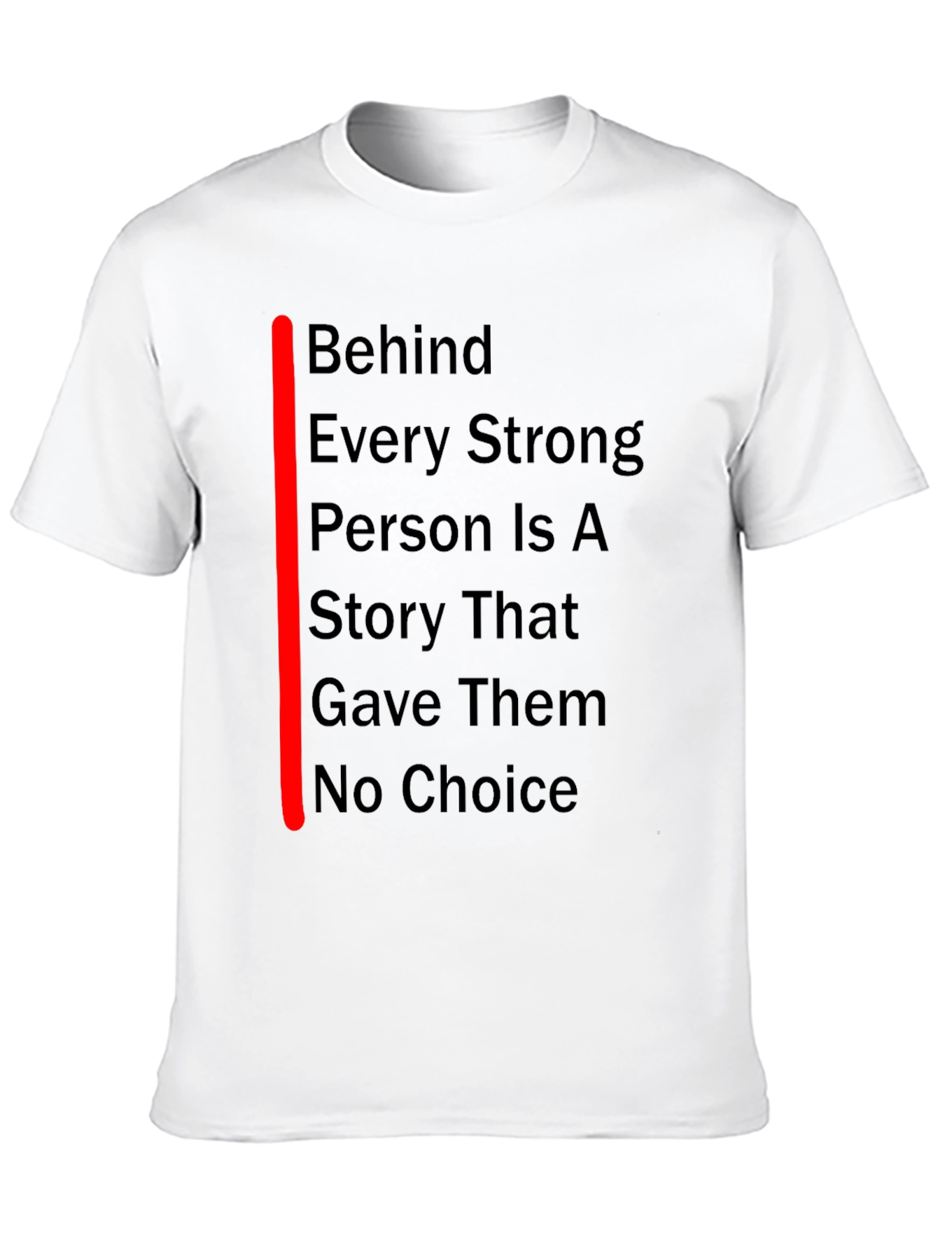 Black Motivational Graphic Print T-Shirt view 10