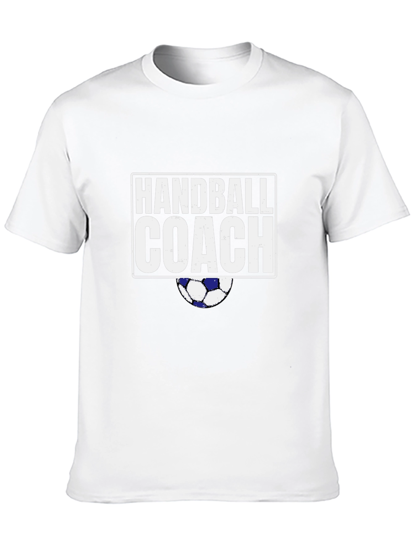 Black Handball Coach T-Shirt - Sports Team Instructor Tee view 10