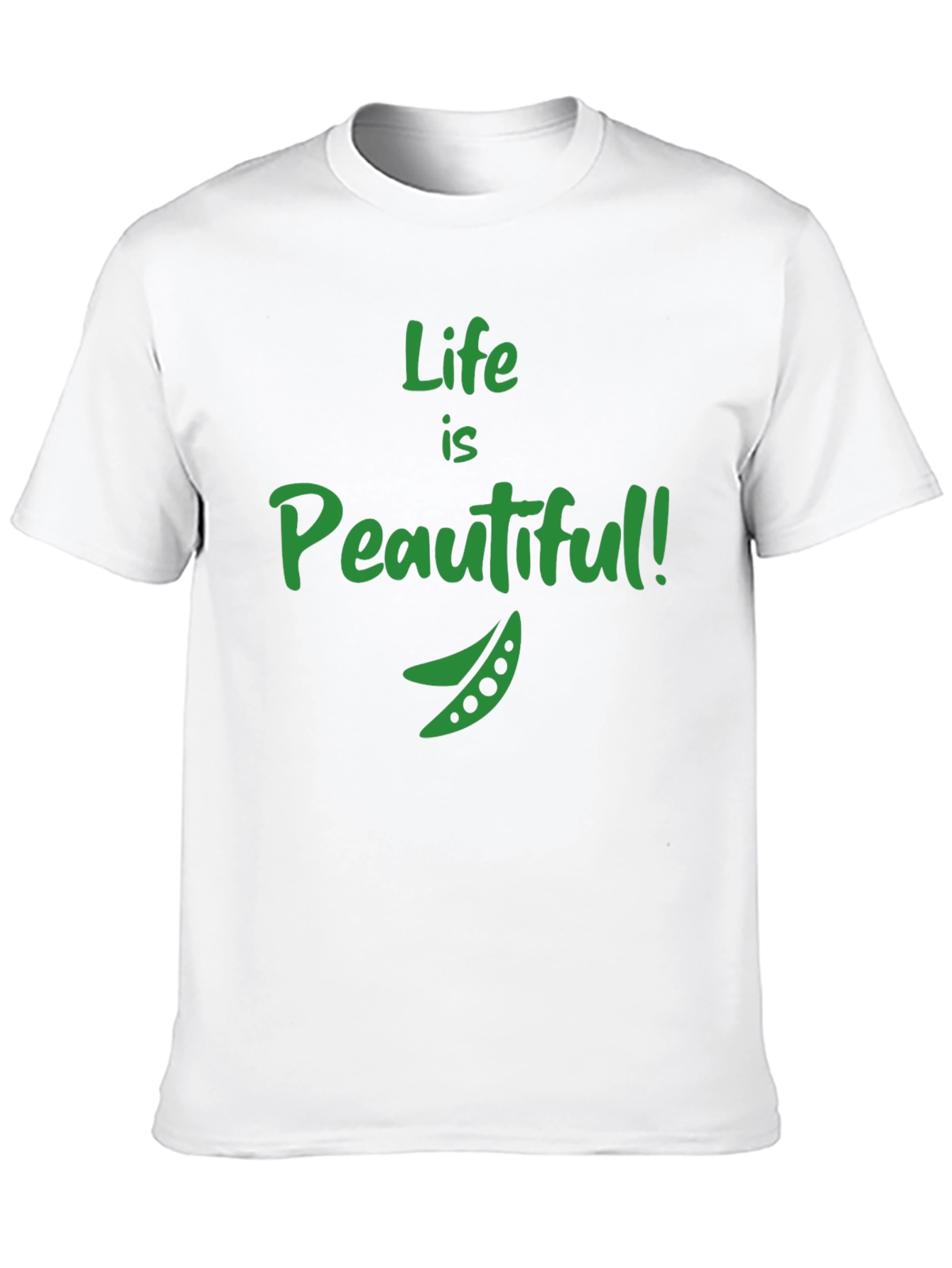 Black Life is Peautiful T-Shirt - Funny Vegan Tee view 10
